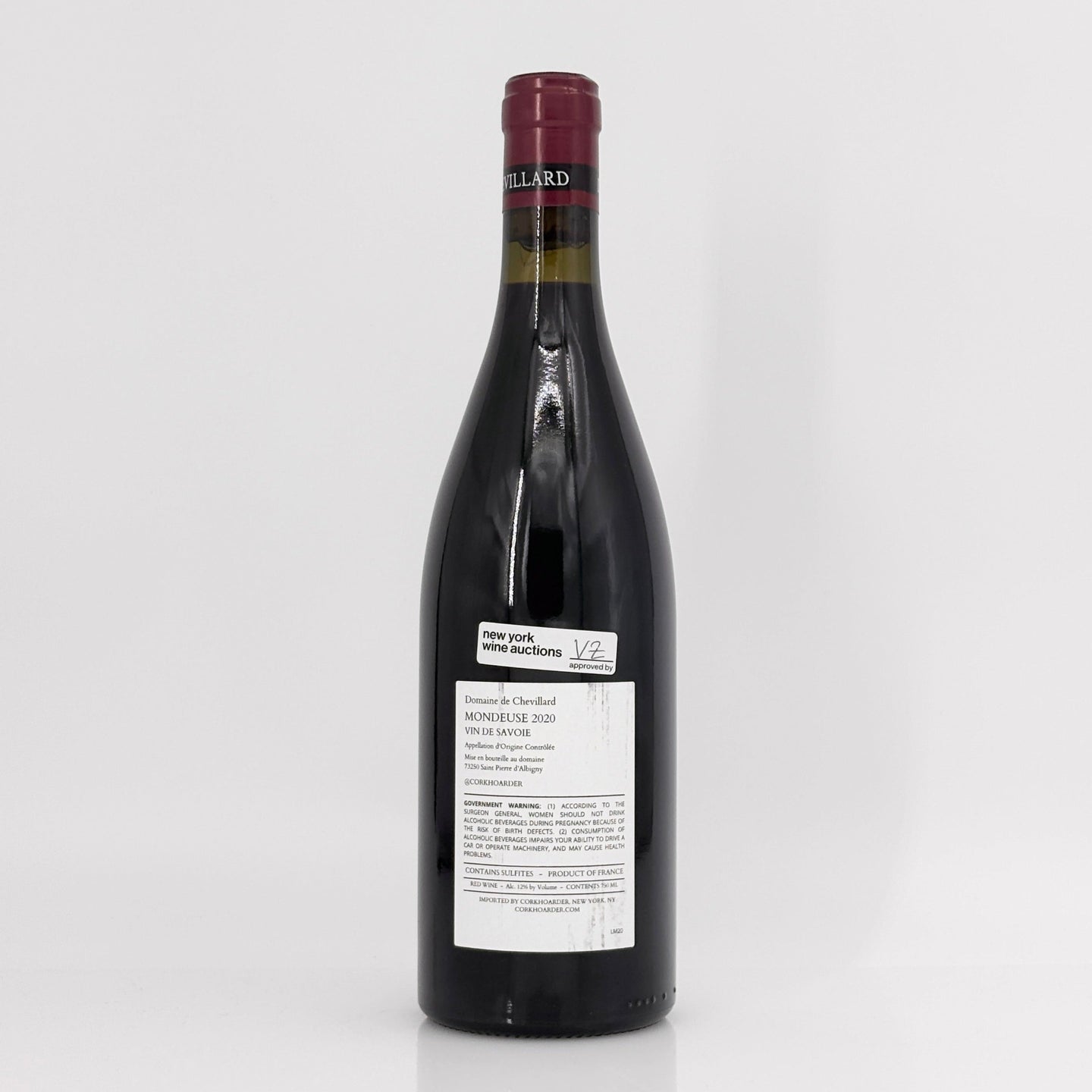 2020 Domaine de Chevillard Mondeuse, Vin de Savoie, France