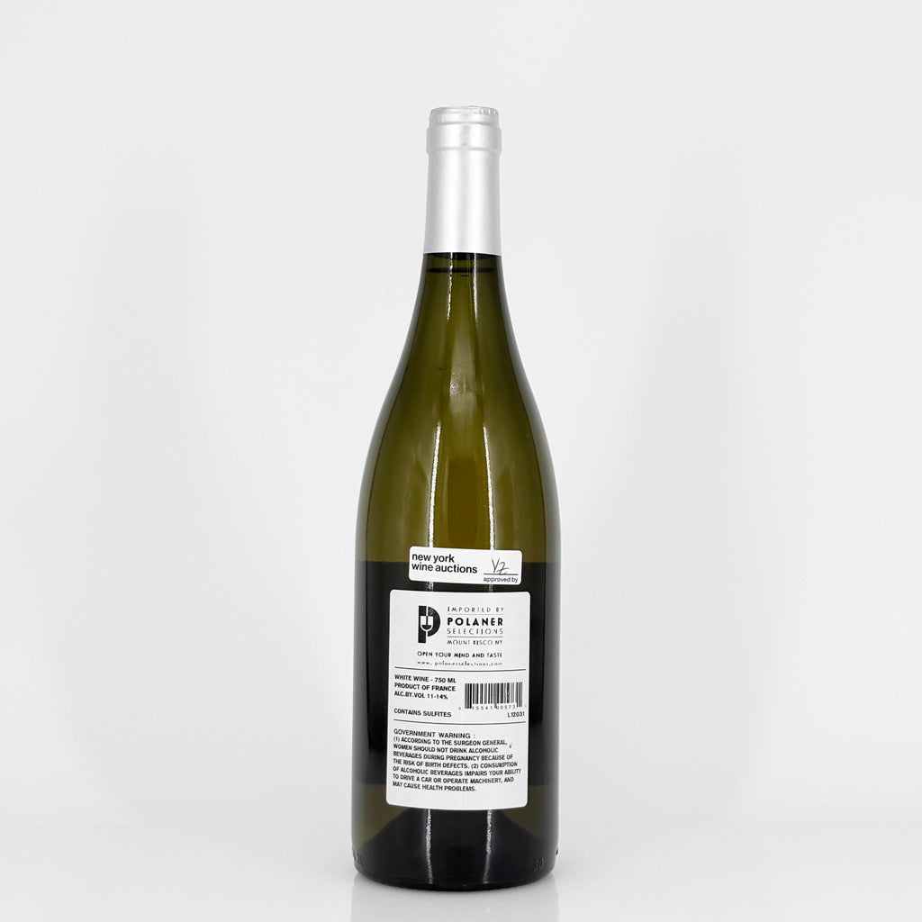 Bottle of wine on a white background