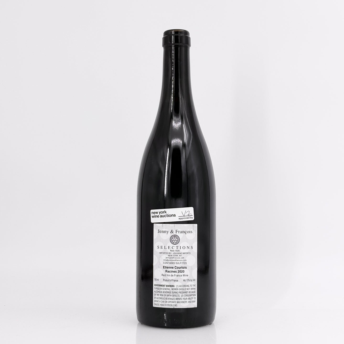 2020 Etienne et Claude Courtois Les Cailloux du Paradis Racines, Loire, Vin de France