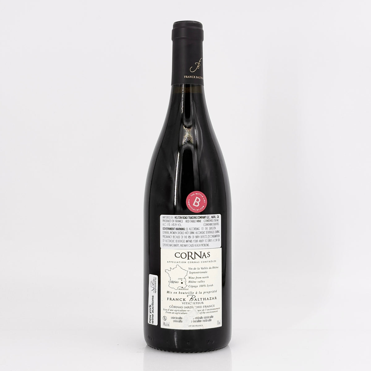 2020 Franck Balthazar Cornas Chaillot, Rhone, France