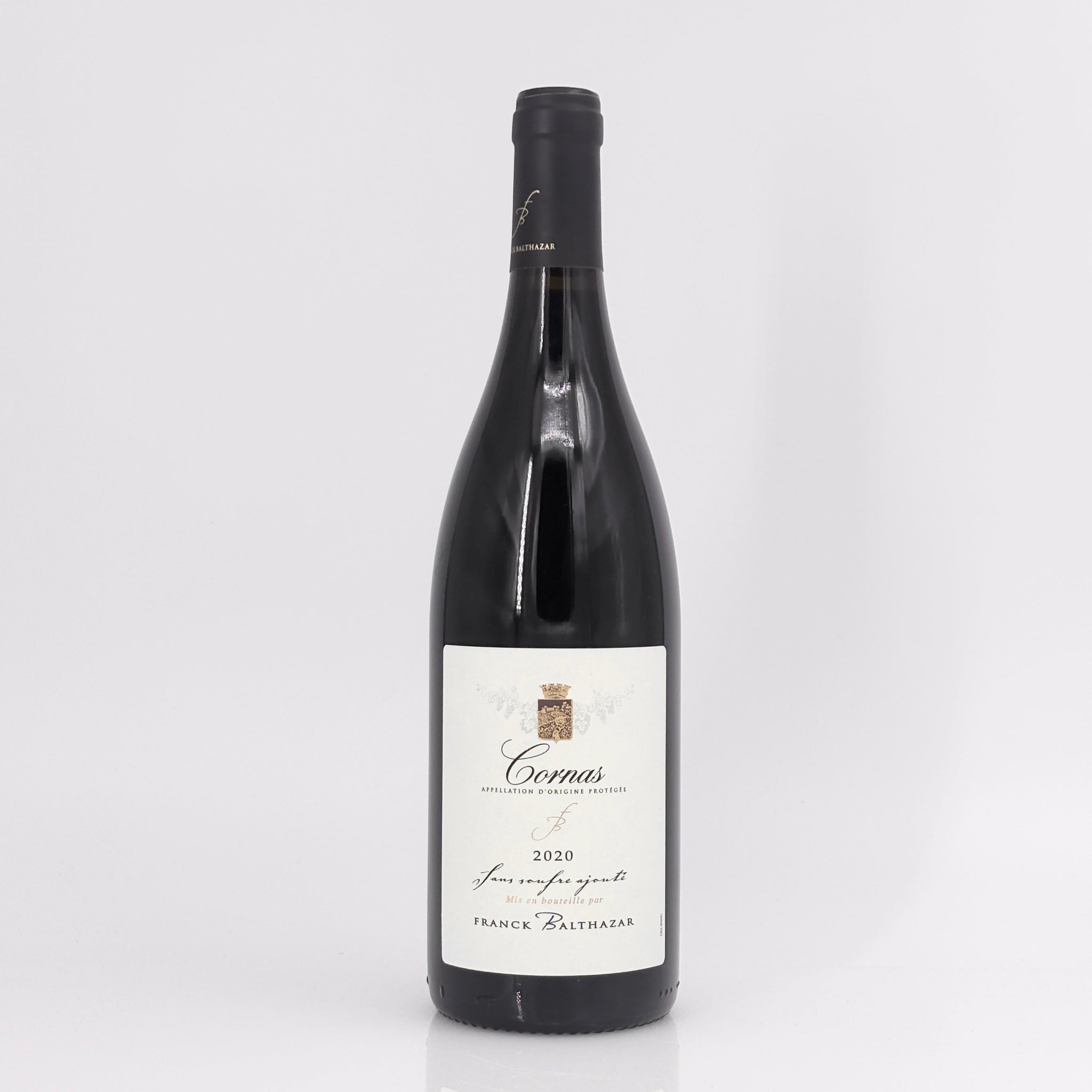 2020 Franck Balthazar Cornas Sans Soufre Ajoute Rhone, France