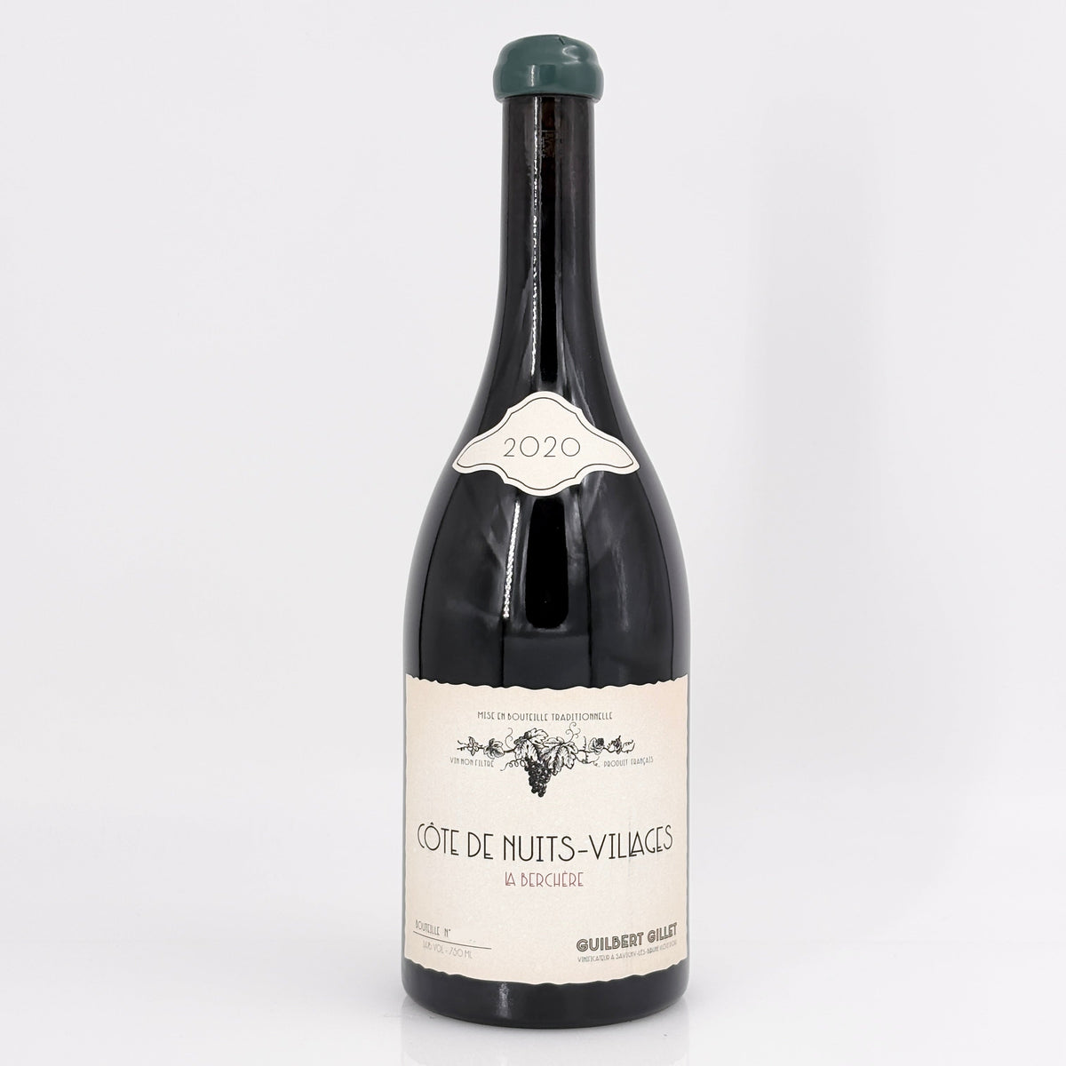 2020 Guilbert Gillet Cote de Nuits-Villages La Berchere, Cote de Nuits, France