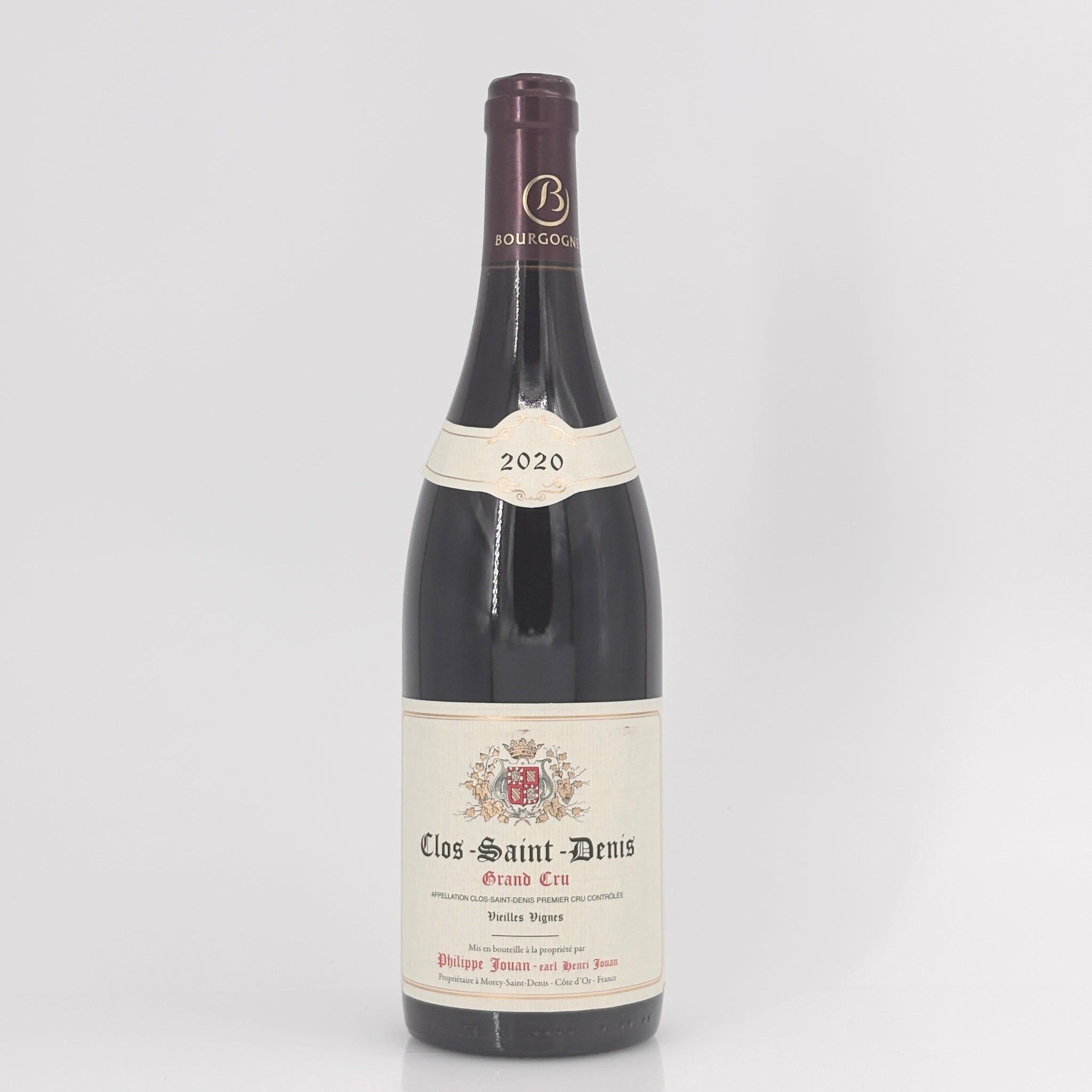 2020 Henri & Philippe Jouan Clos Saint Denis Vieilles Vignes Grand Cru, Cote de Nuits, France
