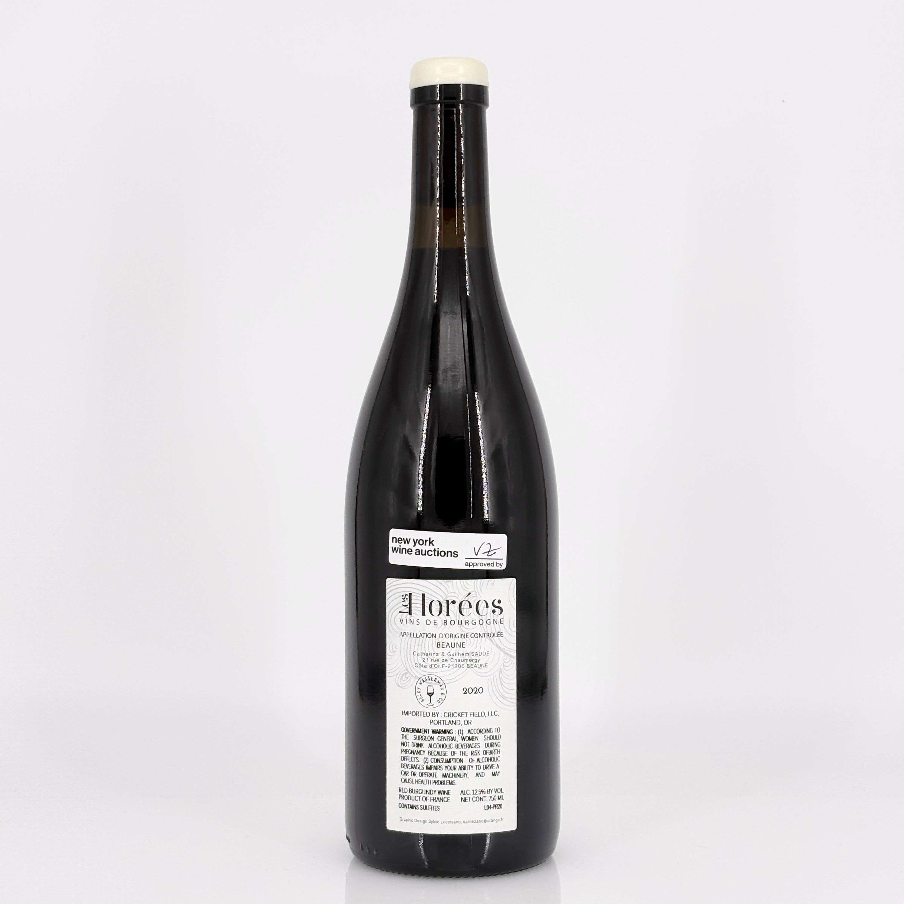 2020 Les Horées Beaune Les Prevolles Cote de Beaune, France