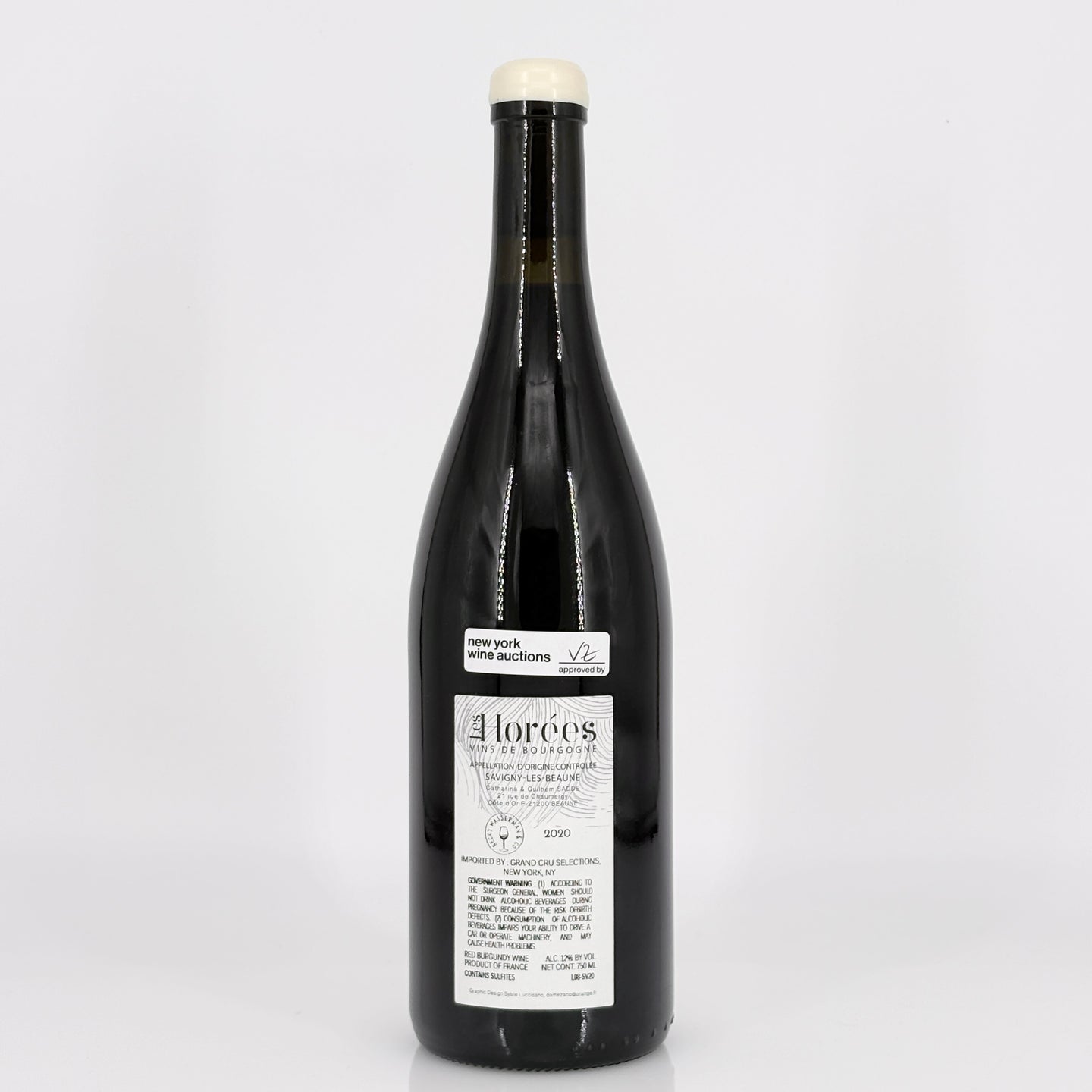2020 Les Horées Savigny-les-Beaune Les Vermots Cote de Beaune, France