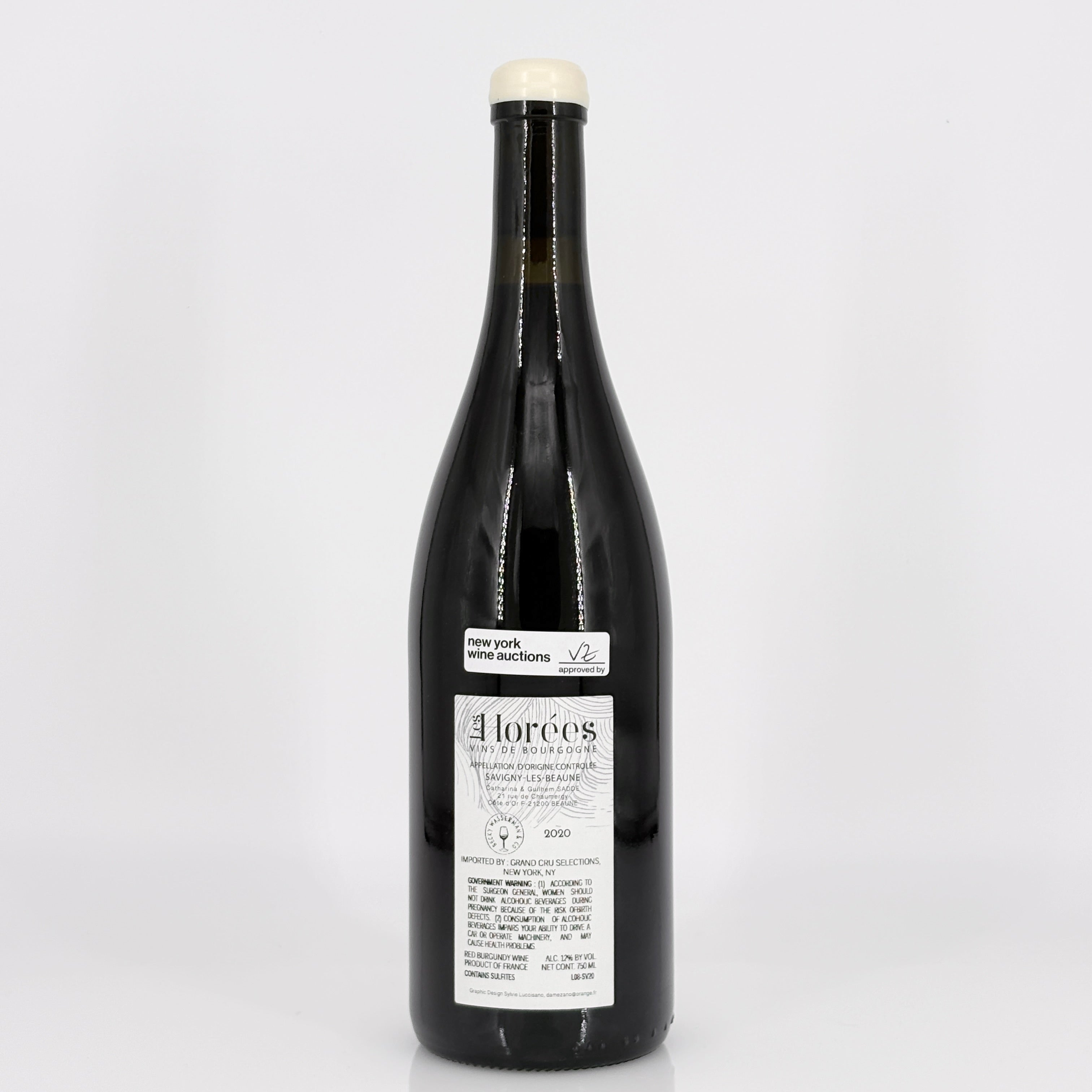 2020 Les Horées Savigny-les-Beaune Les Vermots Cote de Beaune, France