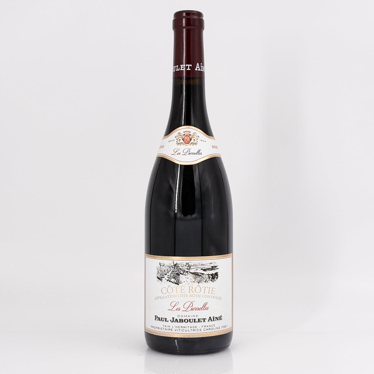 2020 Paul Jaboulet Aine Cote Rotie Domaine des Pierrelles, Rhone, France