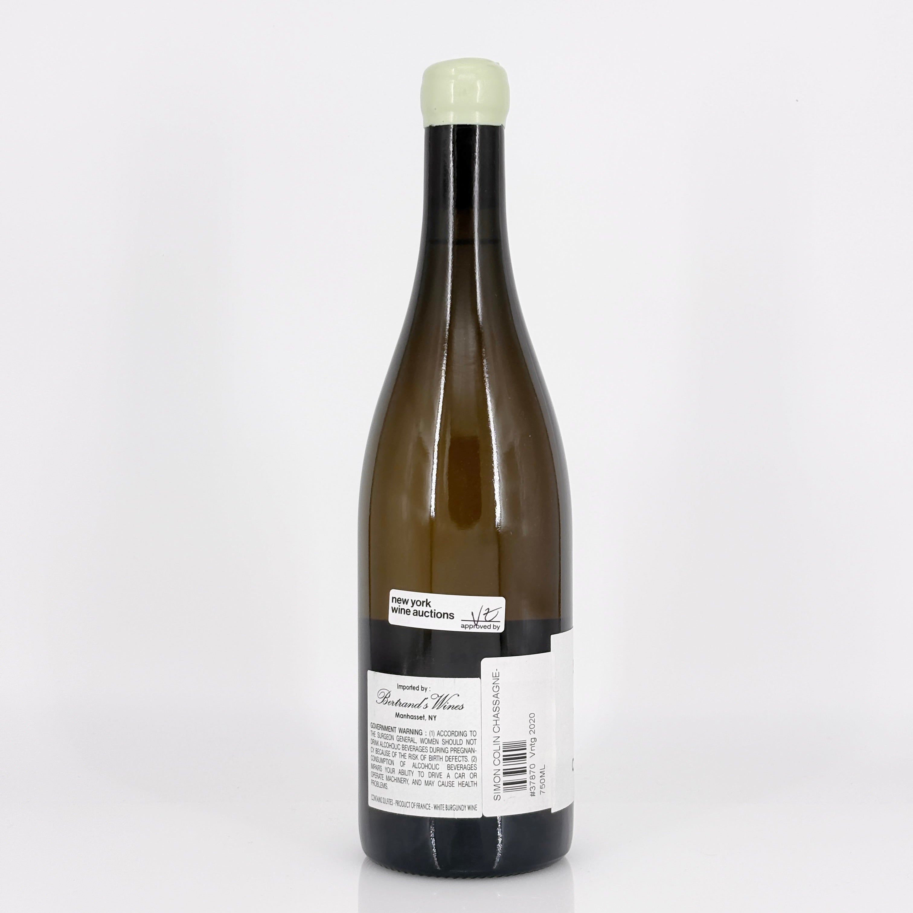 2020 Simon Colin Chassagne-Montrachet Cote de Beaune, France