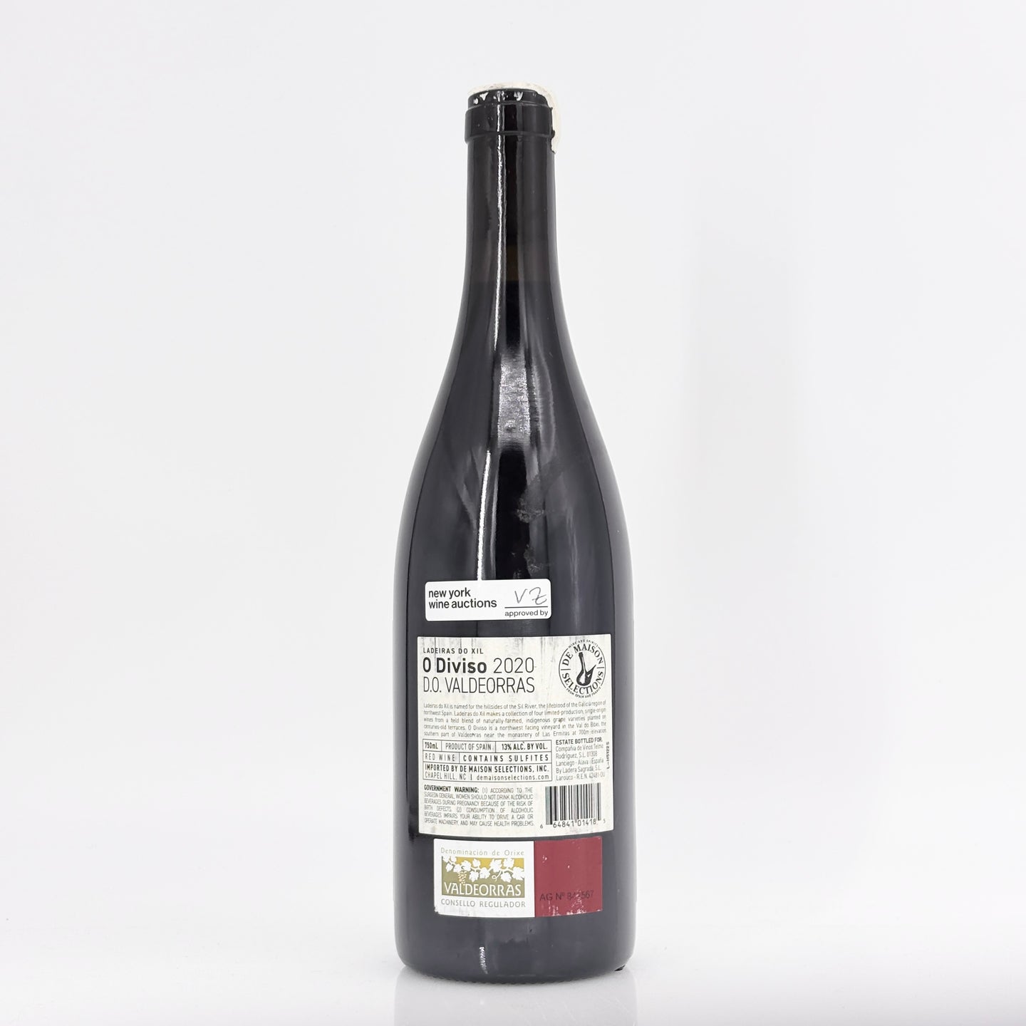 2020 Telmo Rodriguez 'O Diviso' Single Vineyard Valdeorras, Spain