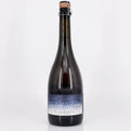 Bottle of Ultramarine wine on a white background