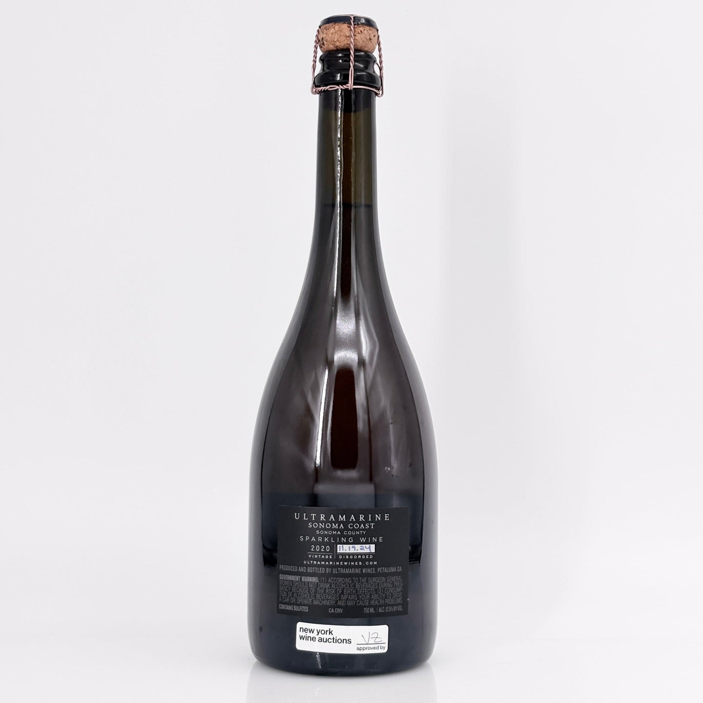 2020 Ultramarine Sparkling Rose California, USA