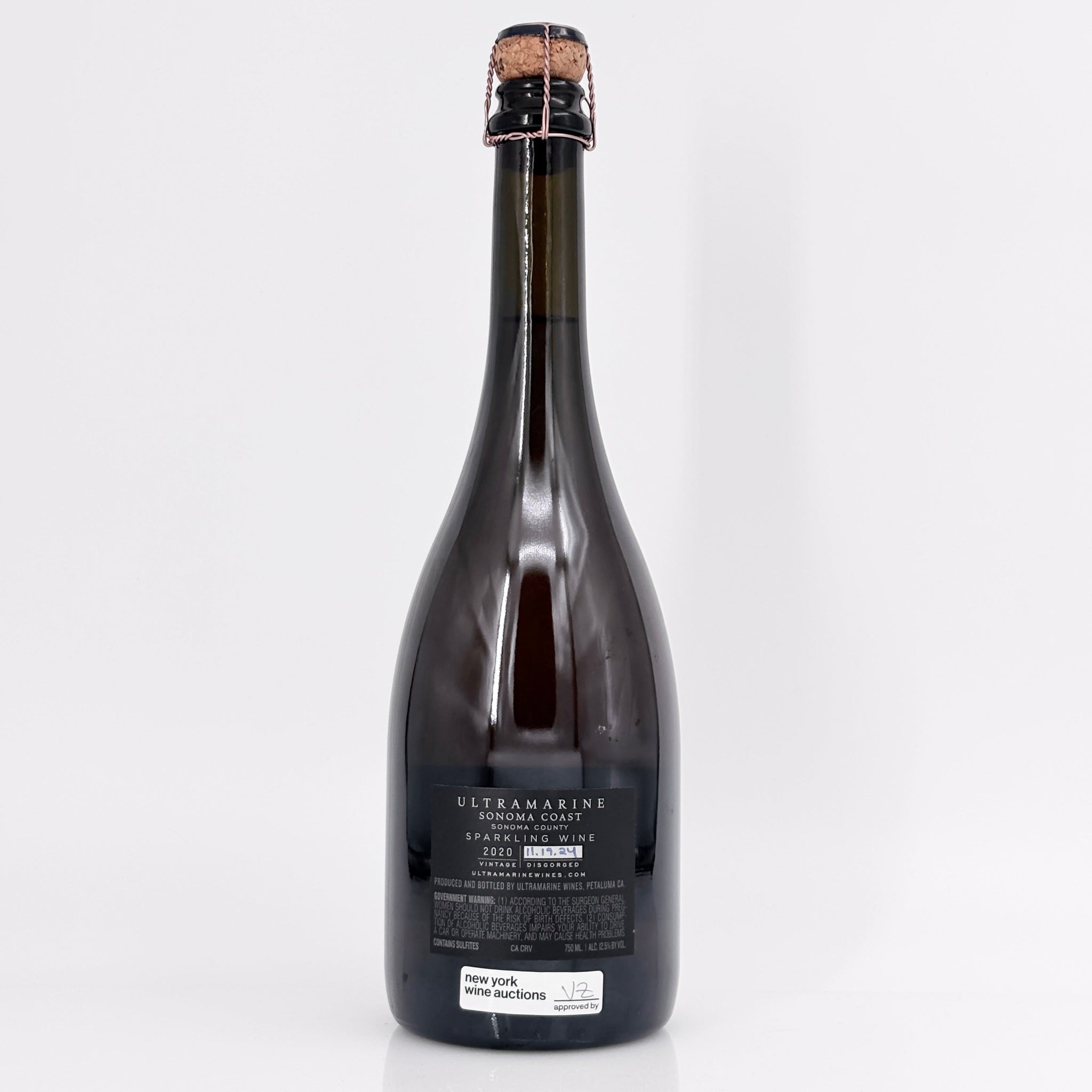 2020 Ultramarine Sparkling Rose California, USA