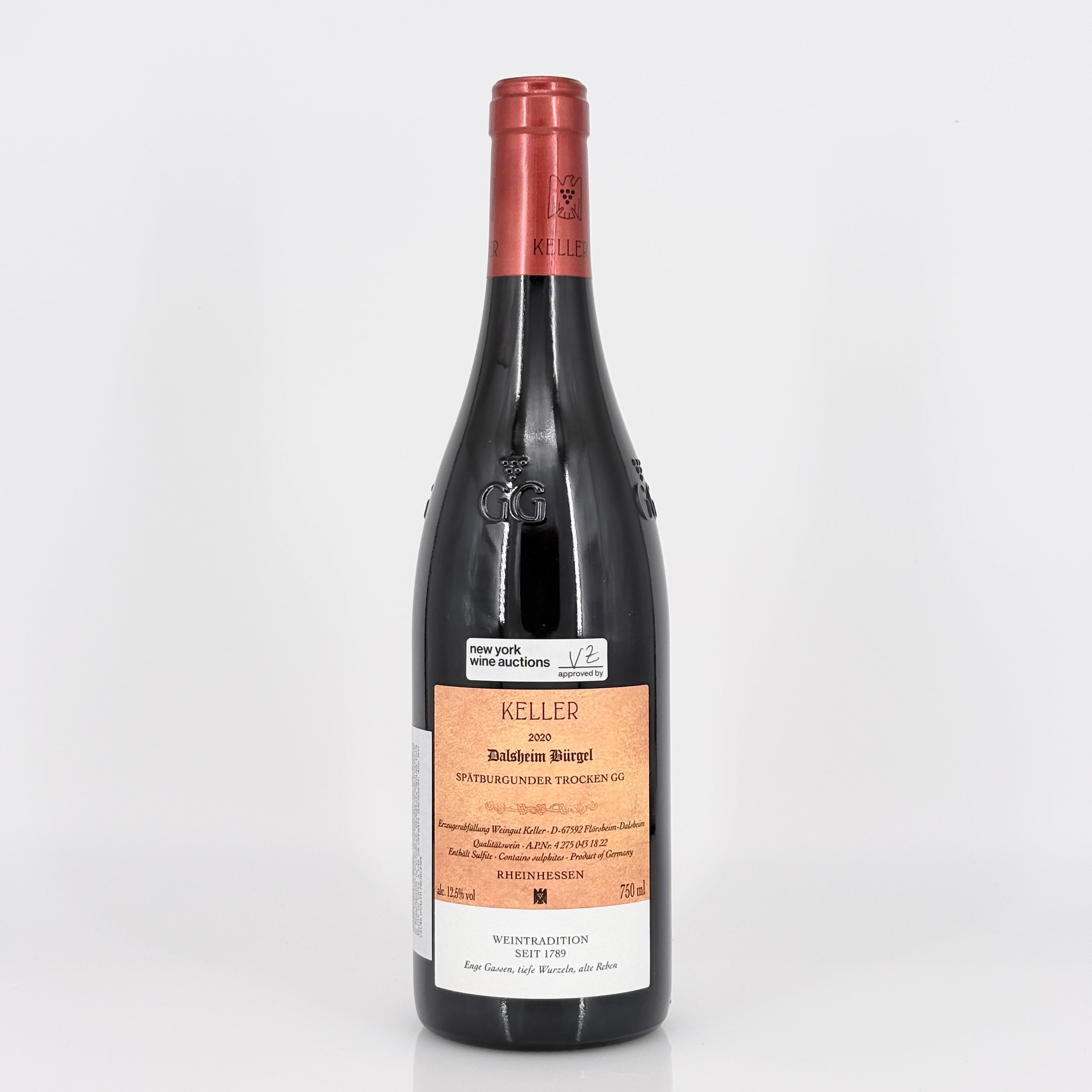 2020 Weingut Keller Dalsheimer Burgel Spatburgunder Grosses Gewachs Rheinhessen, Germany (Lot 2)