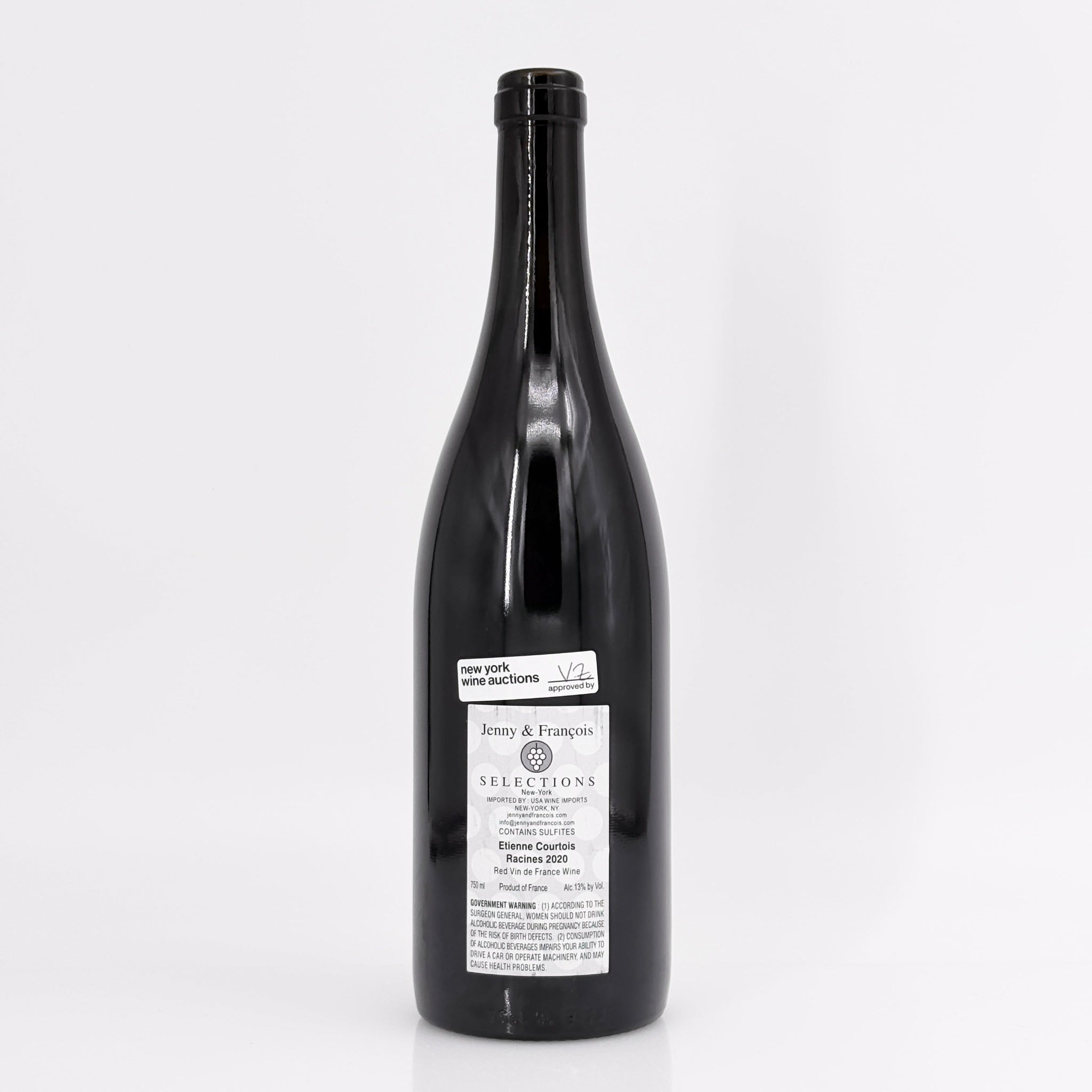 2020 Etienne et Claude Courtois Les Cailloux du Paradis Racines, Loire, Vin de France (Lot 2)