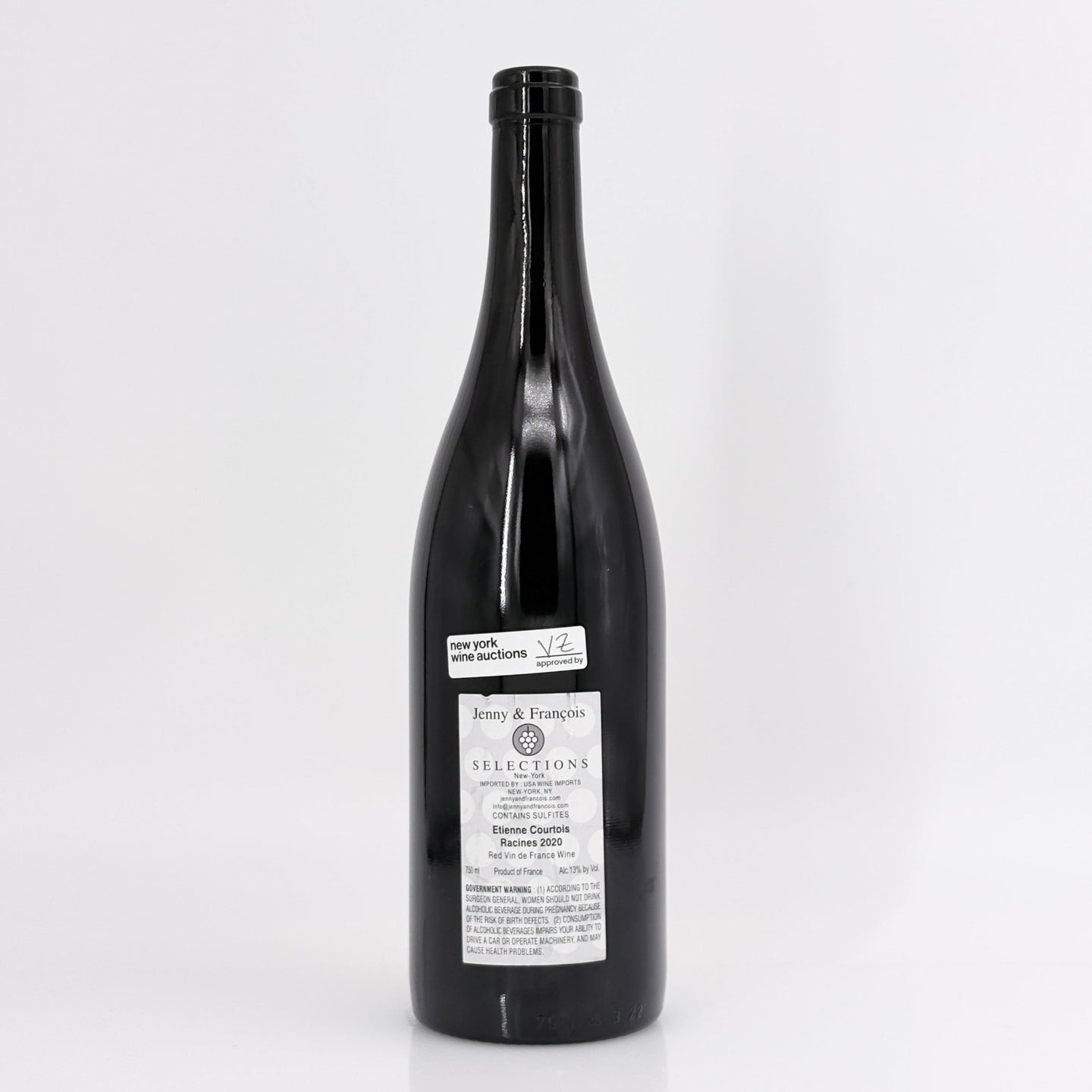 2020 Etienne et Claude Courtois Les Cailloux du Paradis Racines, Loire, Vin de France (Lot 1)