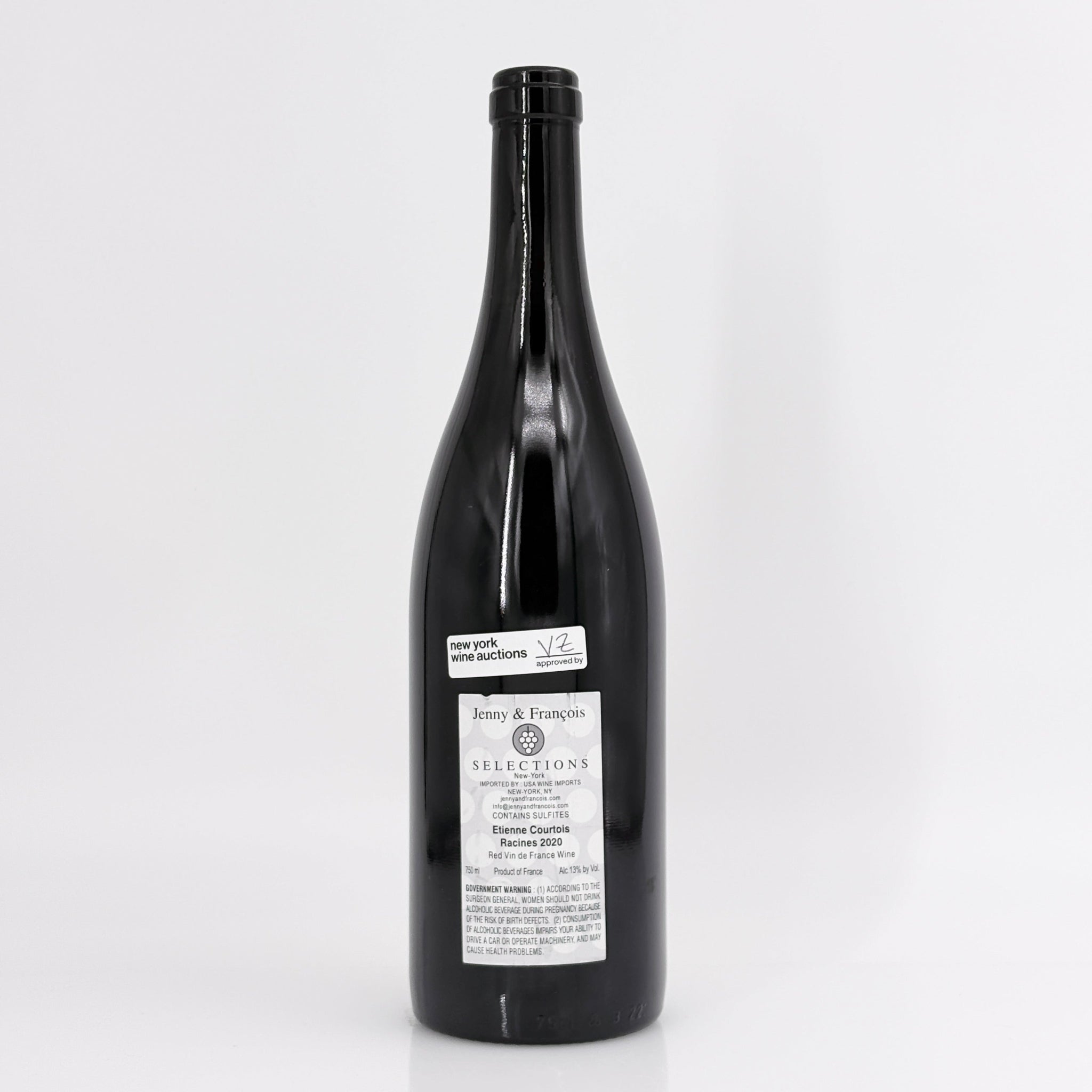 2020 Etienne et Claude Courtois Les Cailloux du Paradis Racines, Loire, Vin de France (Lot 1)