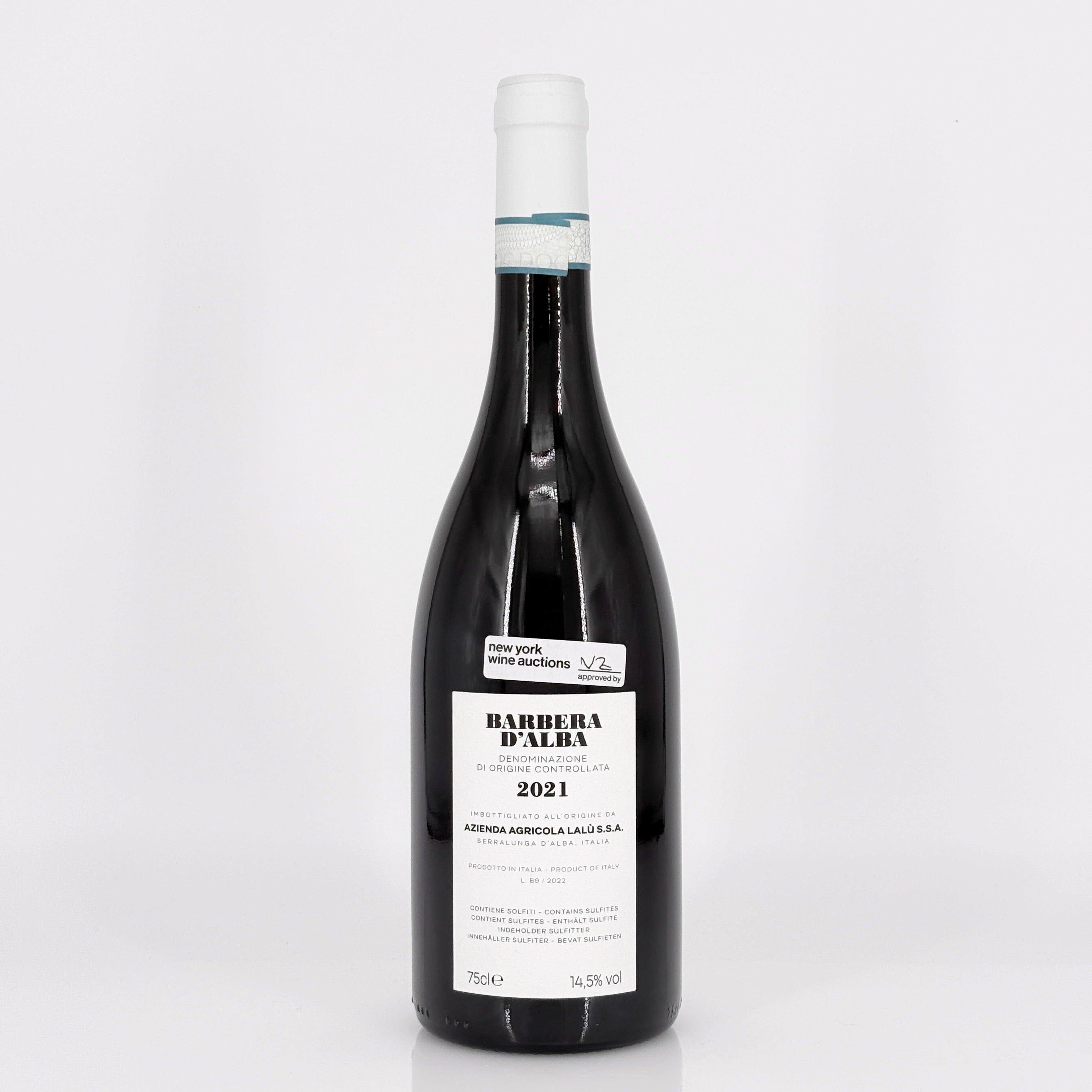 2021 Azienda Agricola Lalu Barbera d'Alba Piedmont, Italy