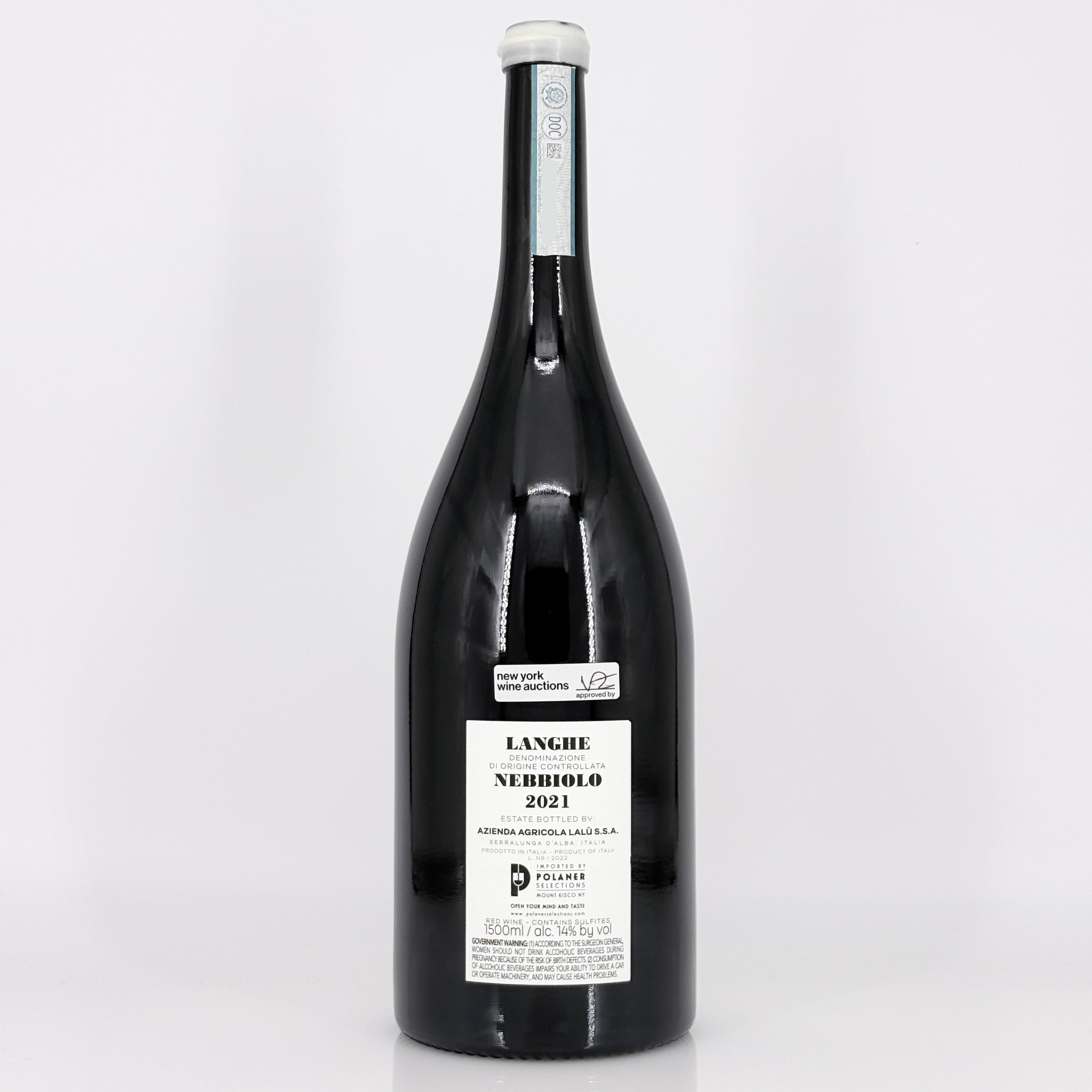 2021 Azienda Agricola Lalu Langhe Nebbiolo 1.5L Magnum Piedmont, Italy