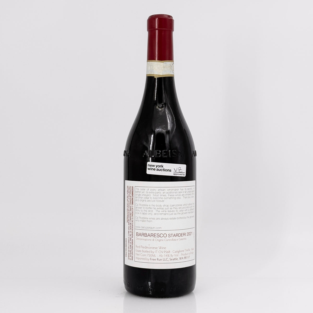 2021 Ca' Rozzeria Neive Barbaresco DOCG, Italy