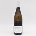 Wine bottle of Puligny-Montrachet 2021 on a white background