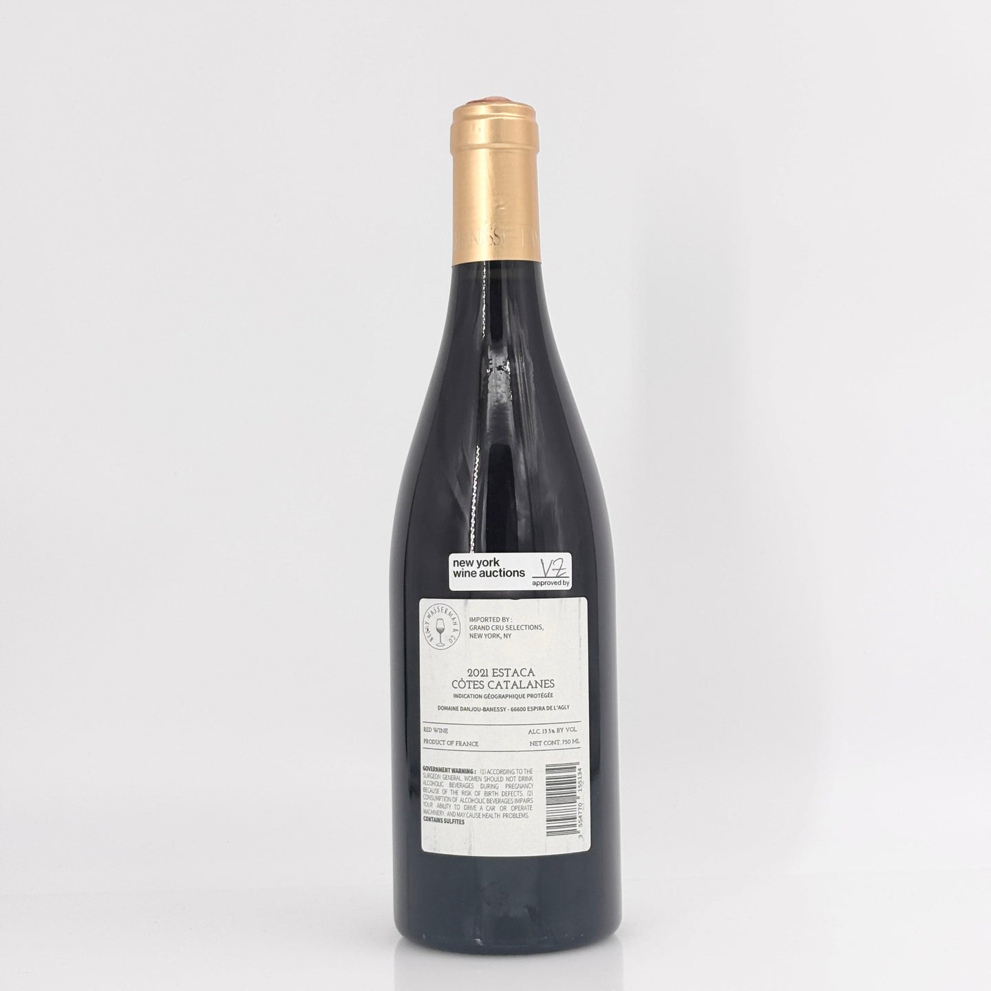 2021 Domaine Danjou-Banessy Cotes du Roussillon Villages 'Estaca' Rouge Languedoc-Roussillon, France