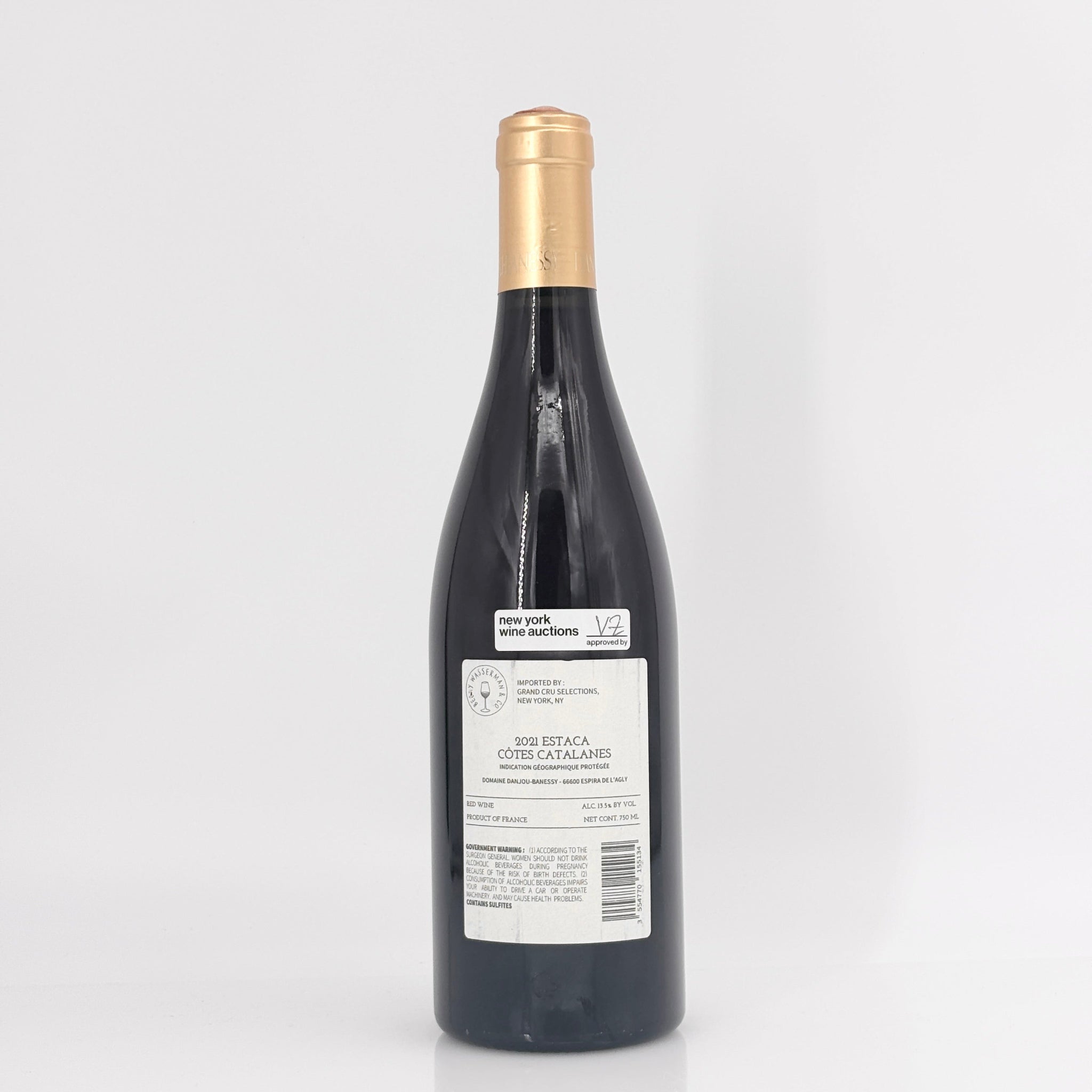2021 Domaine Danjou-Banessy Cotes du Roussillon Villages 'Estaca' Rouge Languedoc-Roussillon, France