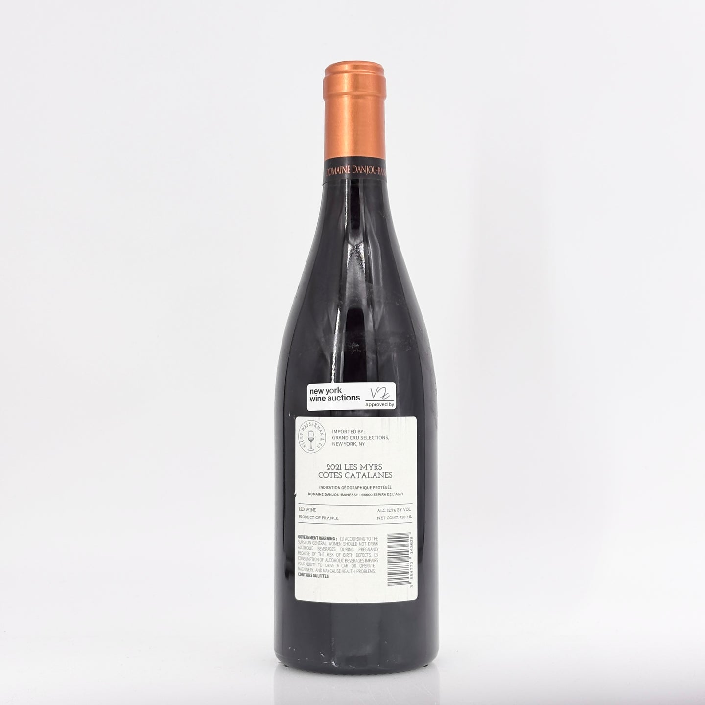 2021 Domaine Danjou-Banessy, Cotes du Roussillon Villages 'Les Myrs', Languedoc-Roussillon, France