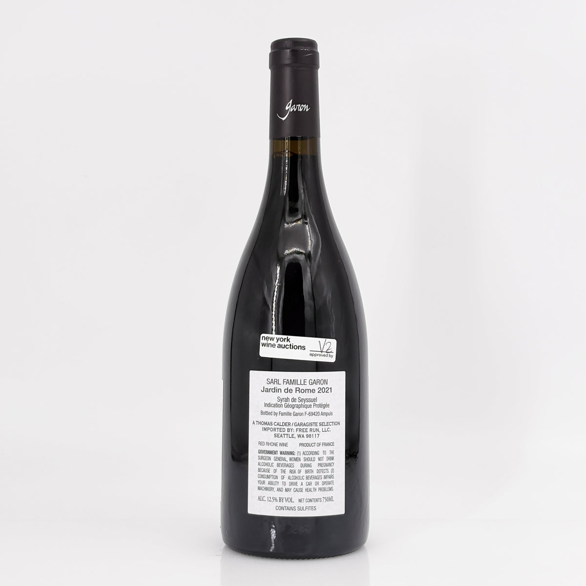 2021 Domaine Garon 'Jardins de Rome' Syrah de Seyssuel, IGP Collines Rhodaniennes, France
