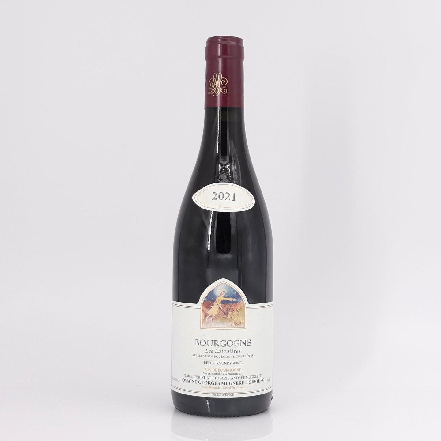 2021 Domaine Georges Mugneret-Gibourg Bourgogne Rouge Les Lutenieres Burgundy, France