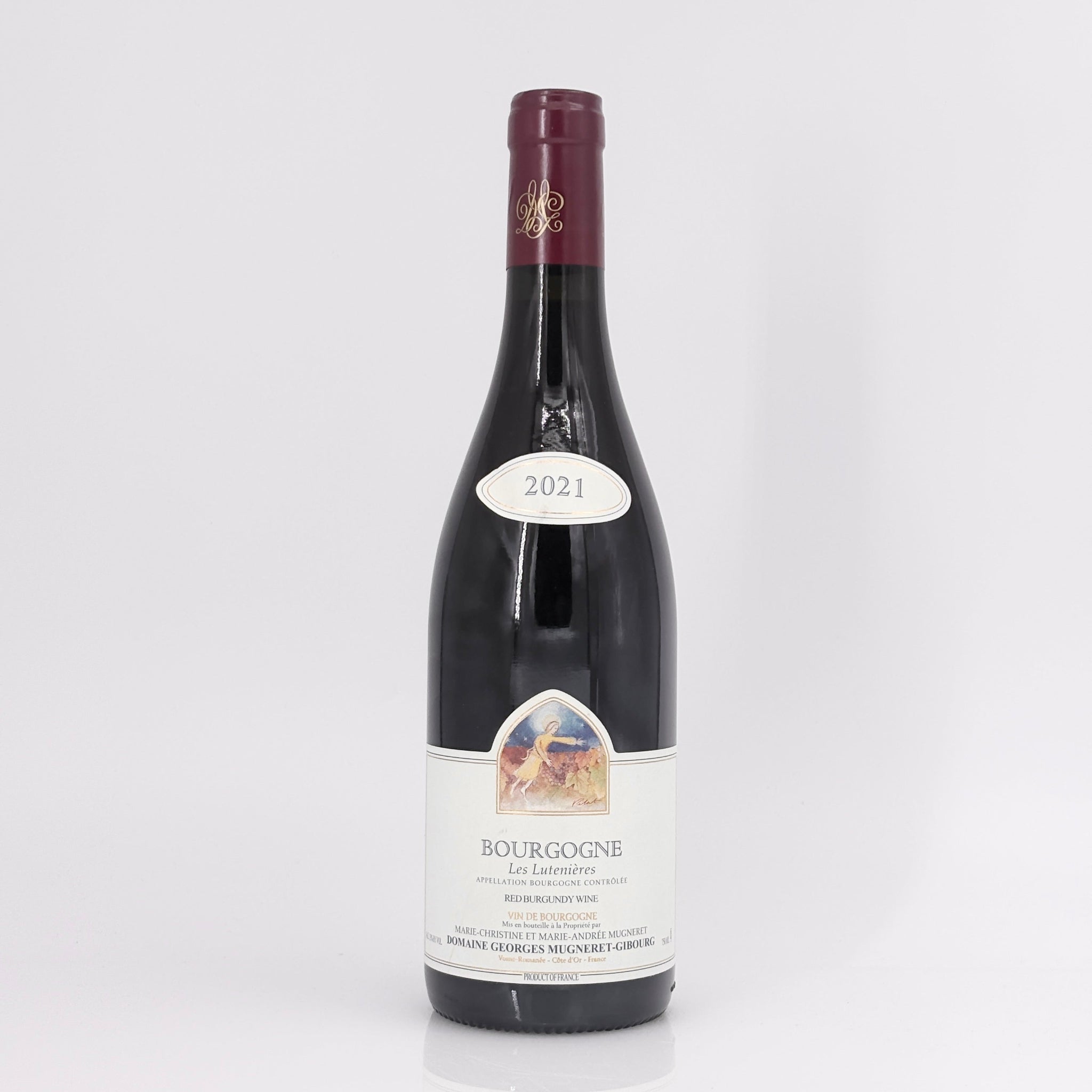 2021 Domaine Georges Mugneret-Gibourg Bourgogne Rouge Les Lutenieres Burgundy, France