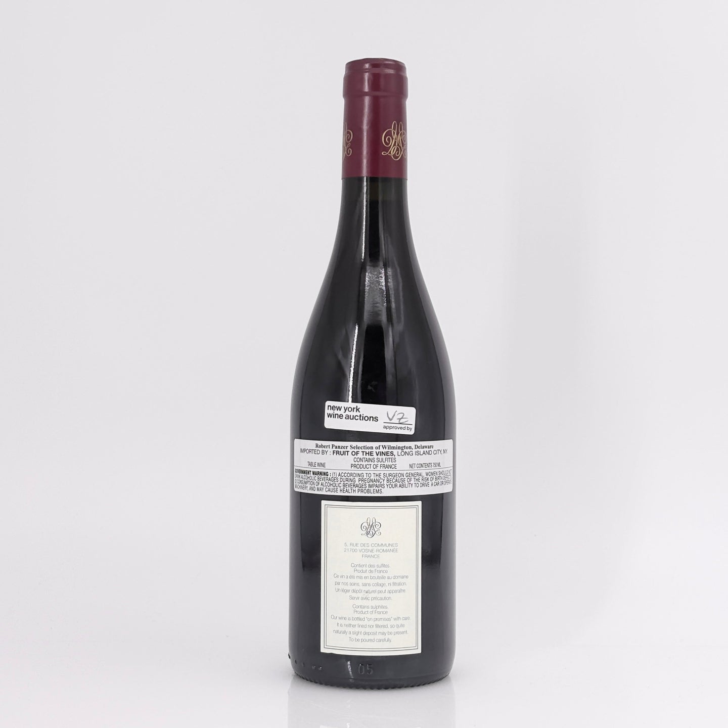 2021 Domaine Georges Mugneret-Gibourg Bourgogne Rouge Les Lutenieres Burgundy, France