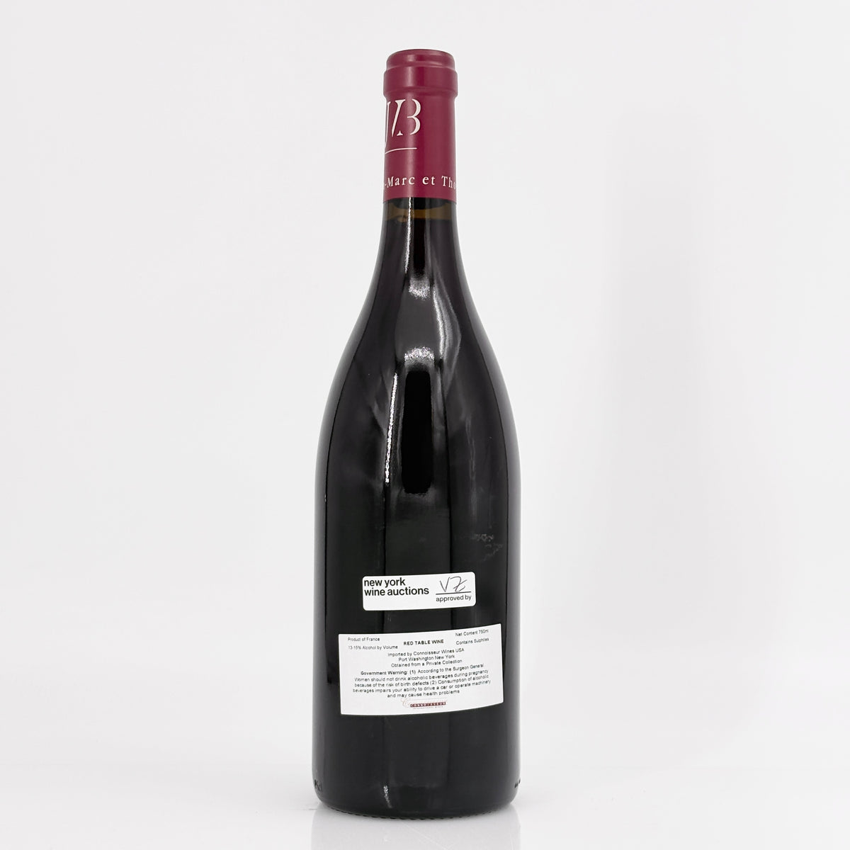 2021 Domaine Jean-Marc et Thomas Bouley 'Carelle sous la Chapelle' Volnay Premier Cru, France