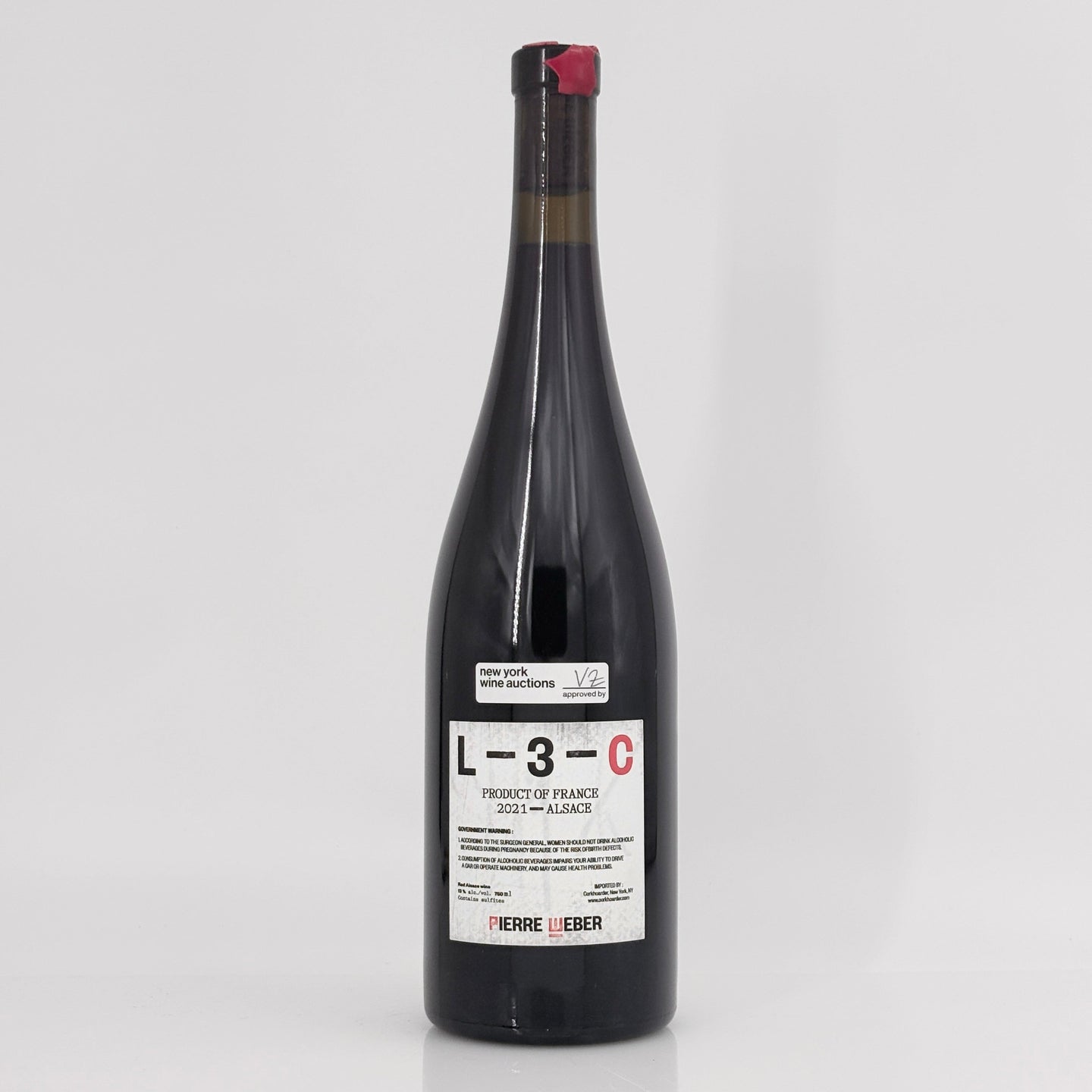 2021 Domaine Pierre Weber Pinot Noir 'Le Rouge C' Alsace, France