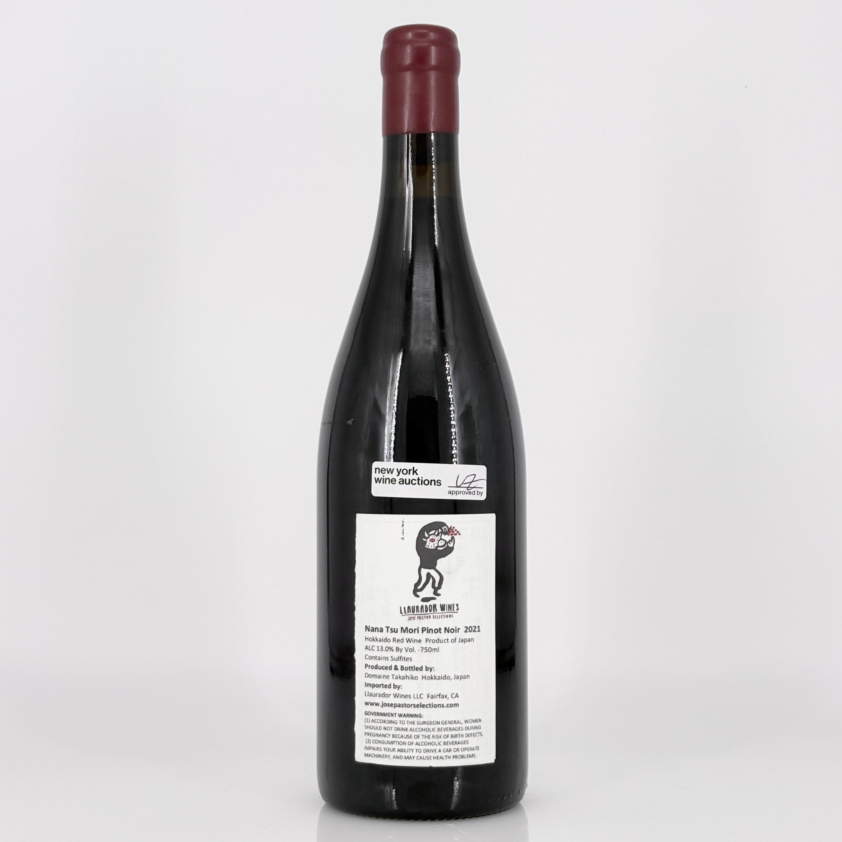 2021 Domaine Takahiko Pinot Noir Nana-Tsu-Mori Hokkaido, Japan