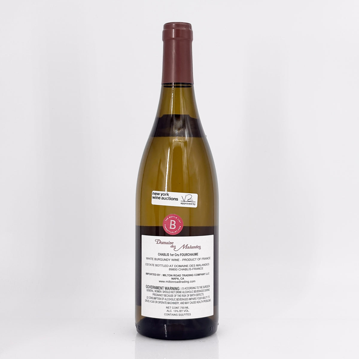 2021 Domaine des Malandes Fourchaume Vieilles Vignes Chablis Premier Cru, France
