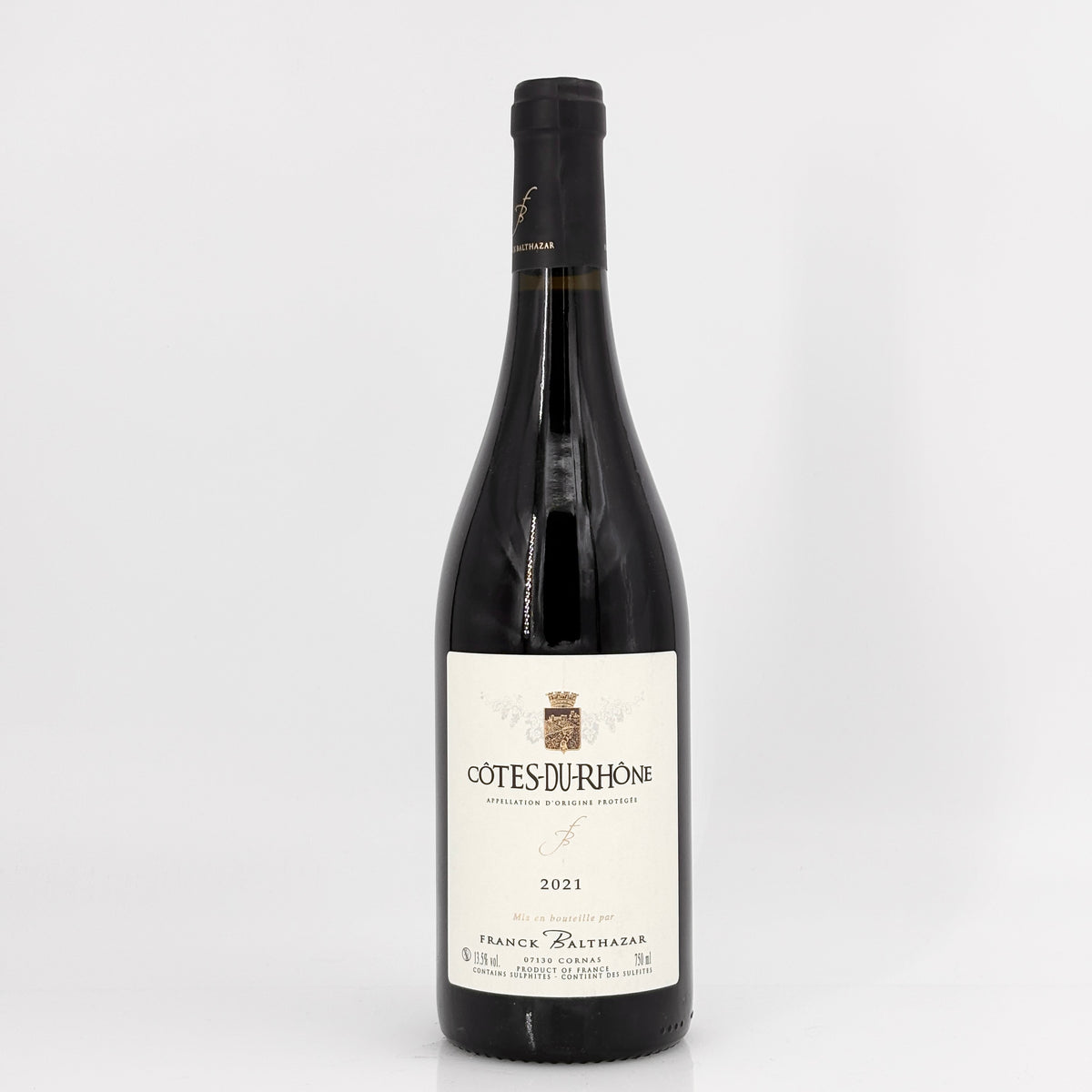 2021 Franck Balthazar Cotes du Rhone, Rhone, France