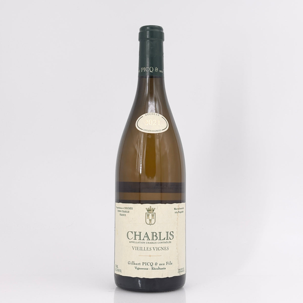 2021 Gilbert Picq Chablis Vieilles Vignes, Burgundy, France