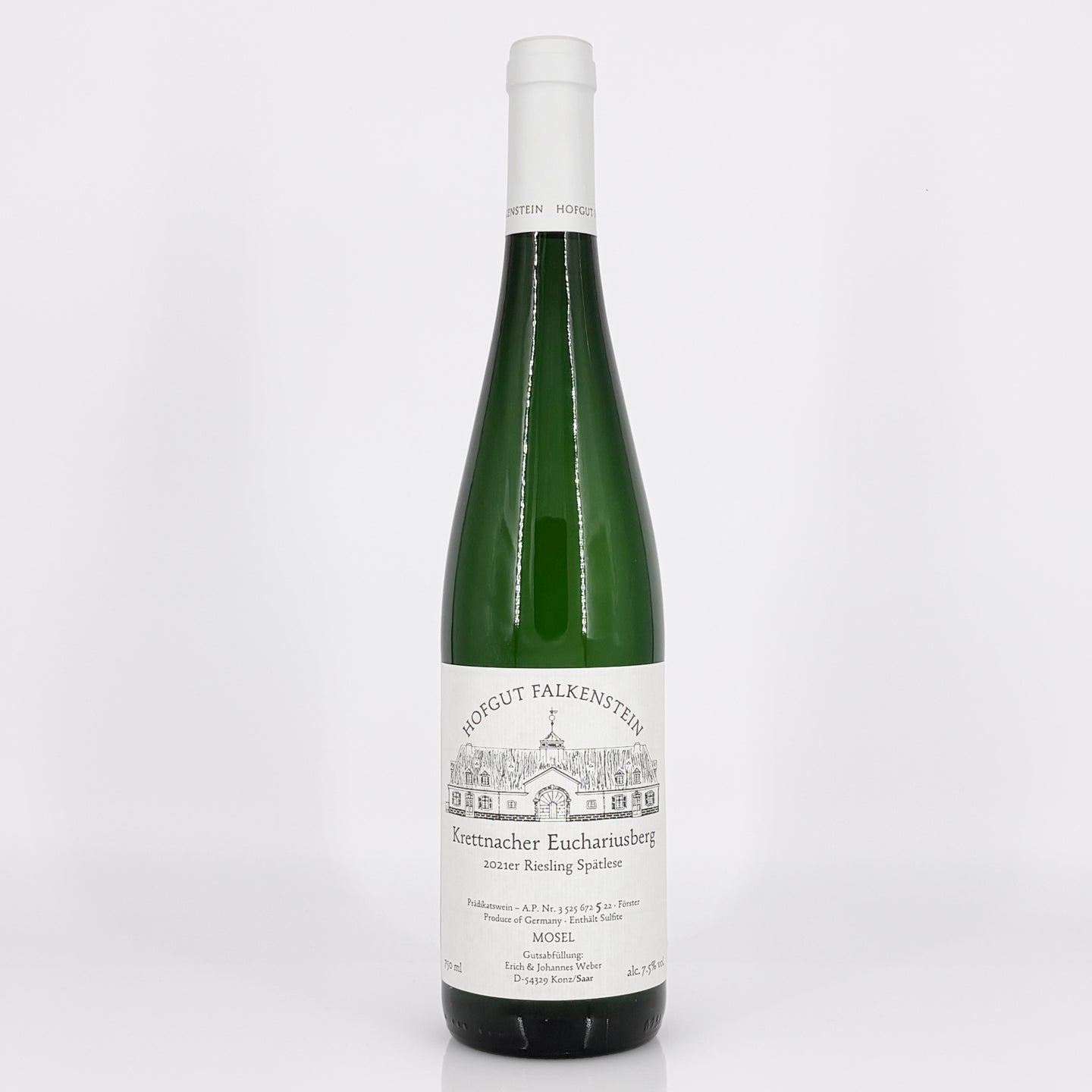 2021 Hofgut Falkenstein Krettnacher Euchariusberg Riesling Spatlese Forster AP-5 Saar, Germany