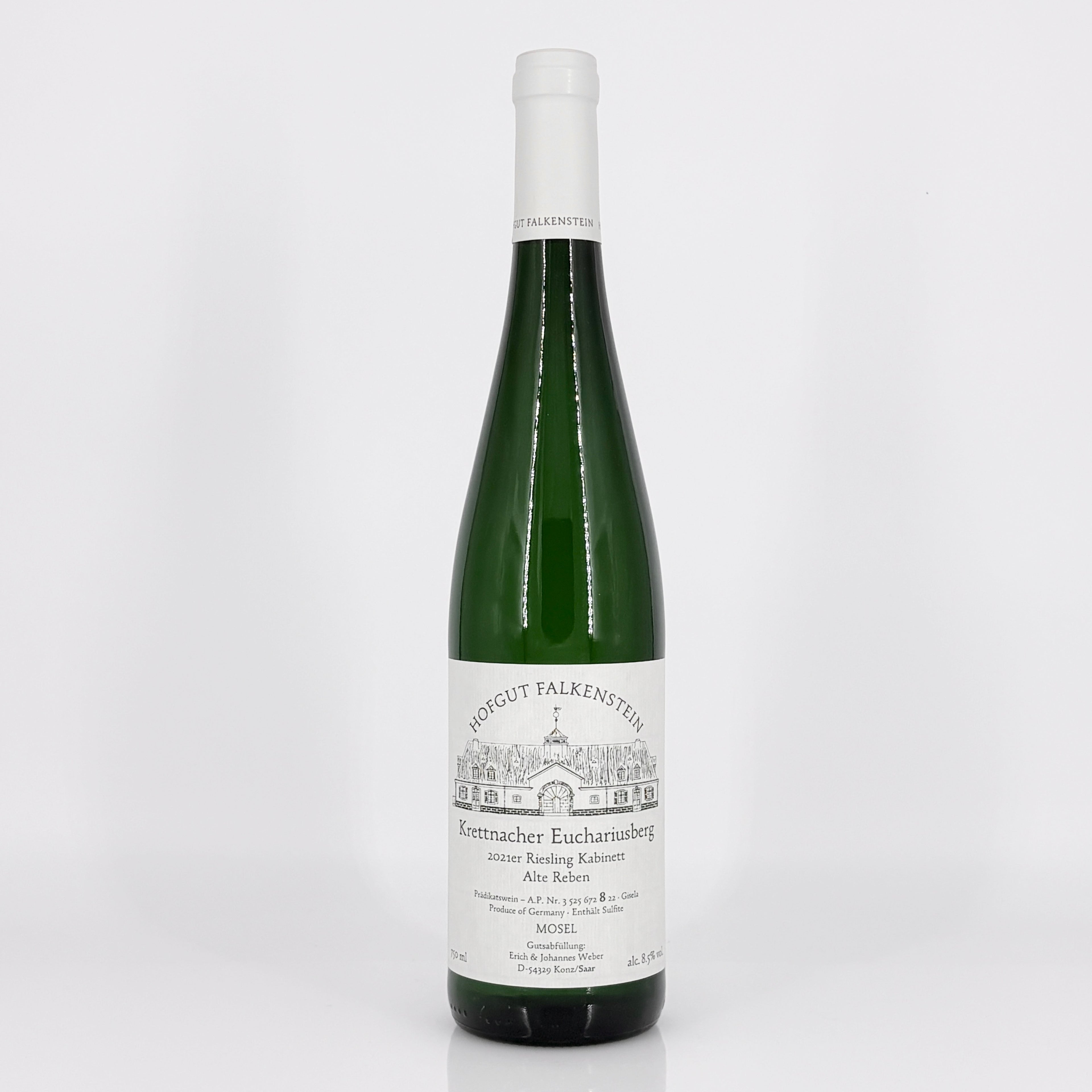 2021 Hofgut Falkenstein, Krettnacher Euchariusberg Riesling Kabinett "Alte Reben" Gisela AP-8, Saar, Germany (Lot 2)