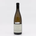 Wine bottle with a label on a white background