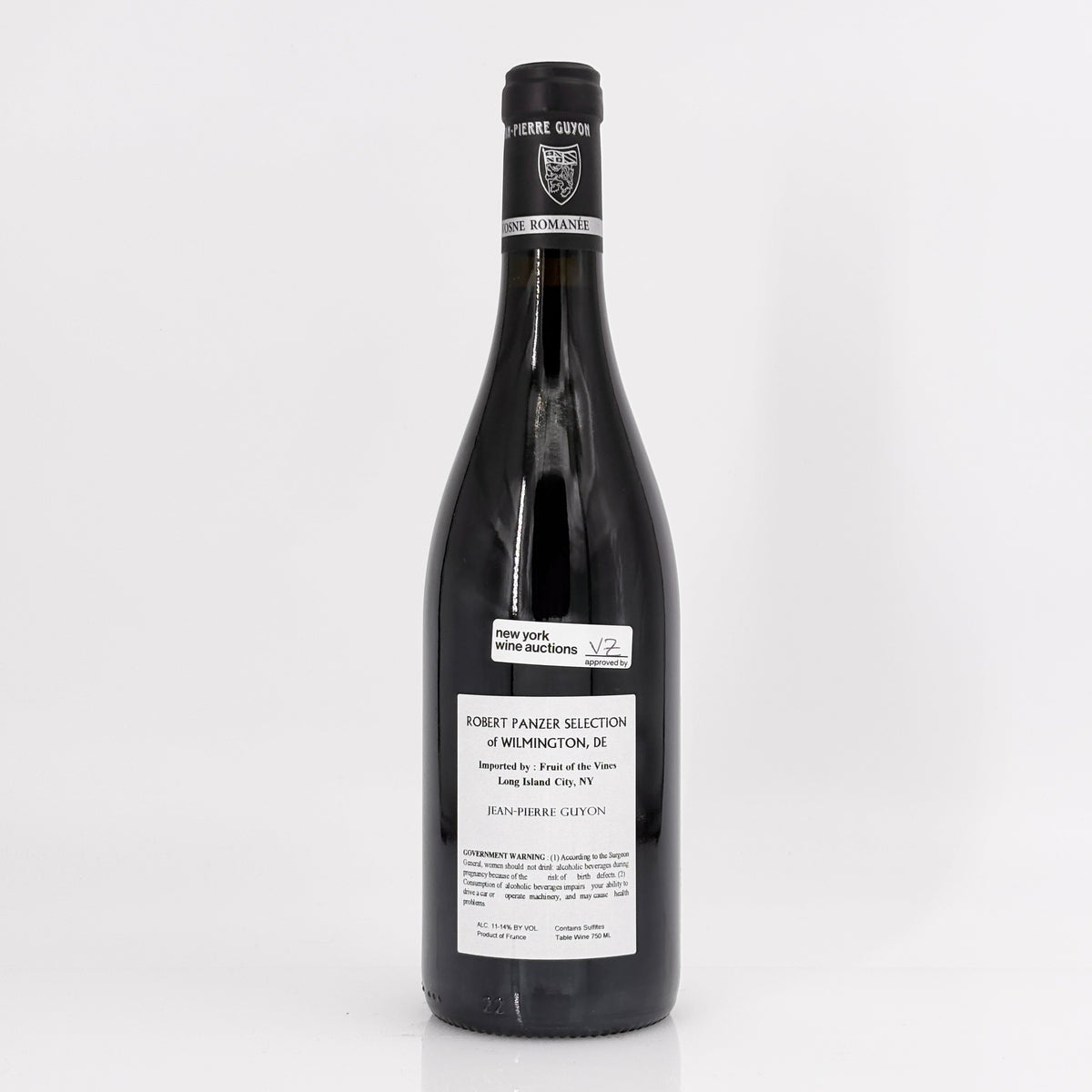 2021 Jean-Pierre Guyon Nuits-Saint-Georges Aux Herbues, Cote de Nuits, France