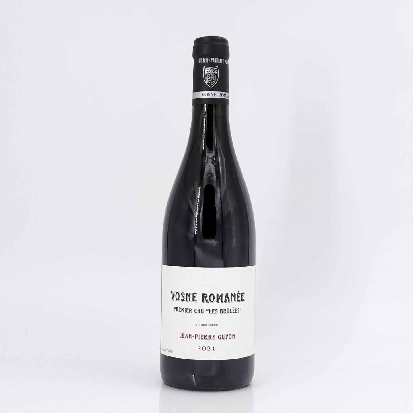 2021 Jean-Pierre Guyon 'Les Brulees' Vosne-Romanee Premier Cru, France