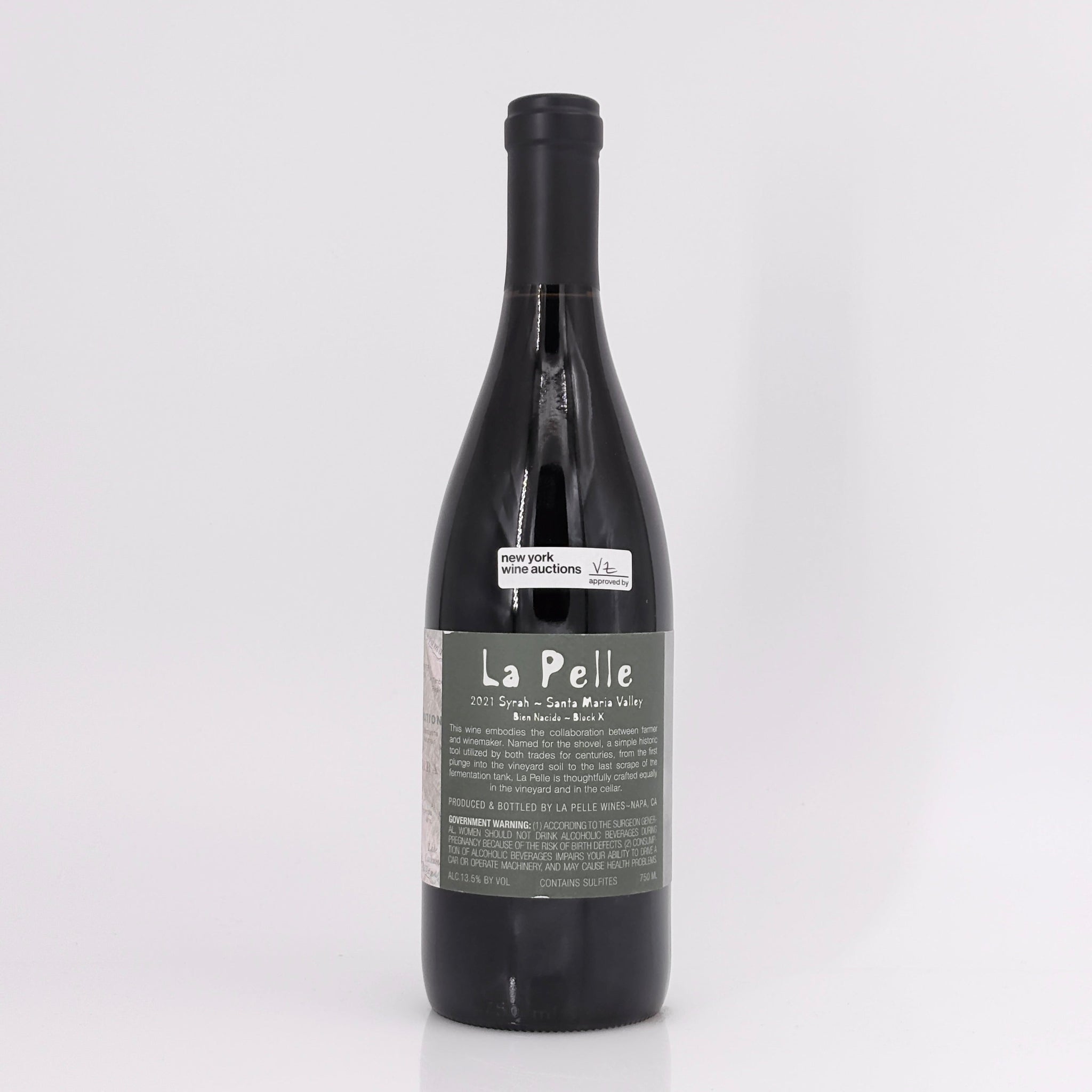 2021 La Pelle Bien Nacido Block X Syrah Santa Maria Valley, USA