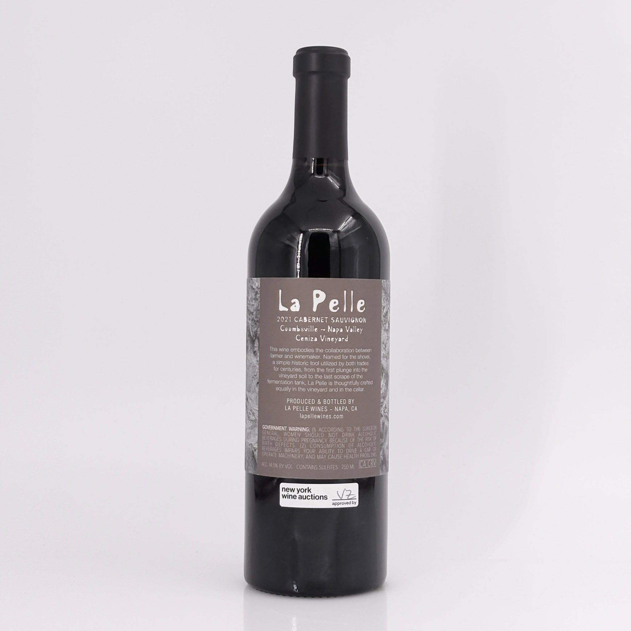 2021 La Pelle Ceniza Vineyard Cabernet Sauvignon Coombsville, USA