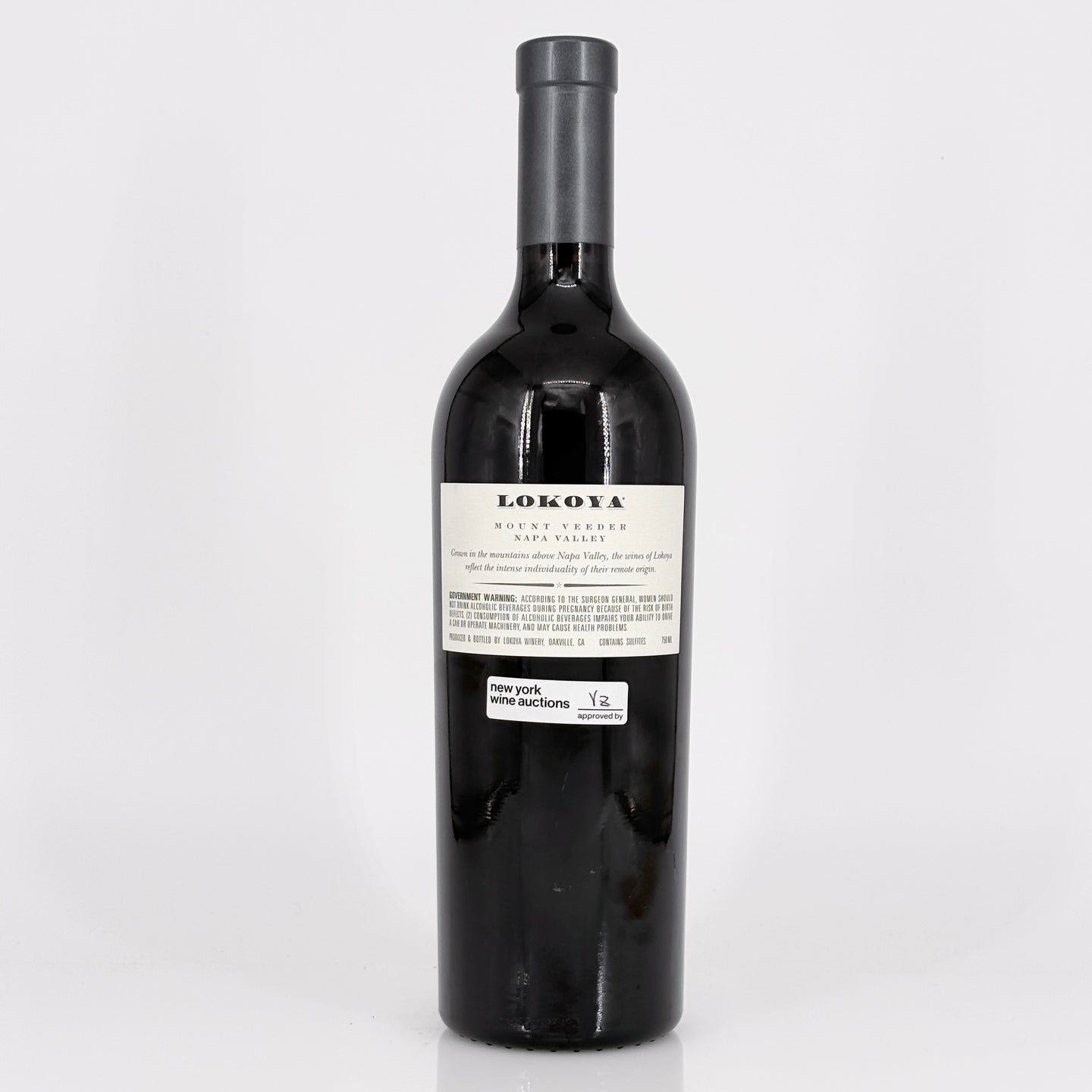 2021 Lokoya Winery Mount Veeder Cabernet Sauvignon Napa Valley, USA