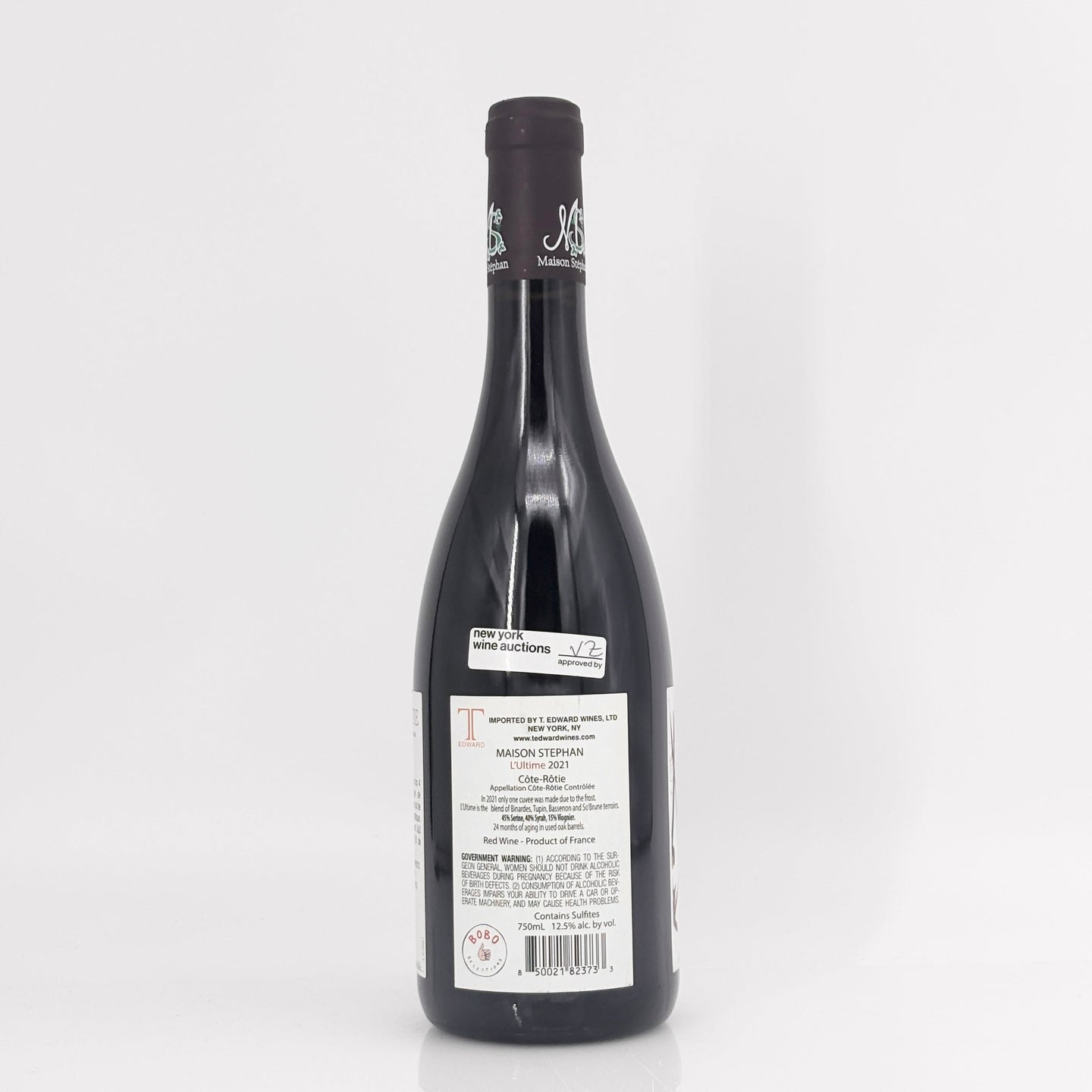2021 Maison Stephan Cote Rotie L'Ultime Rhone, France