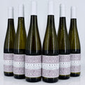 Six bottles of Kilburg wine on a white background