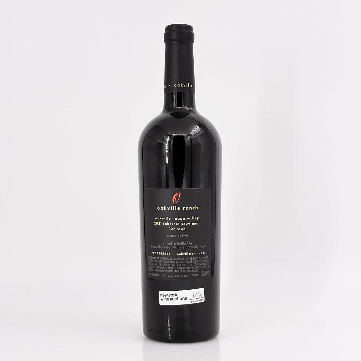 2021 Oakville Ranch O Cabernet Sauvignon, Oakville, Napa Valley, California, USA
