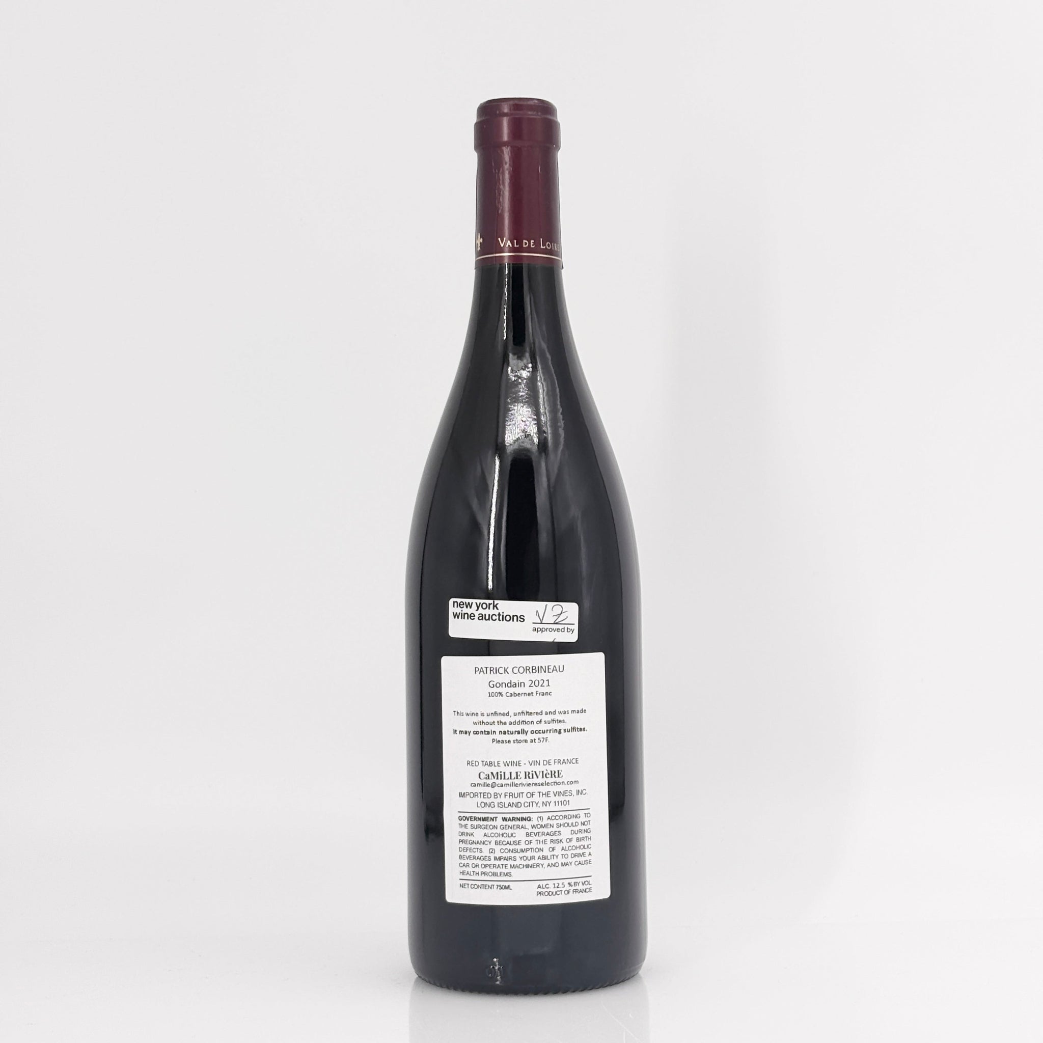 2021 Patrick Corbineau 'Gondain' Loire, Vin de France