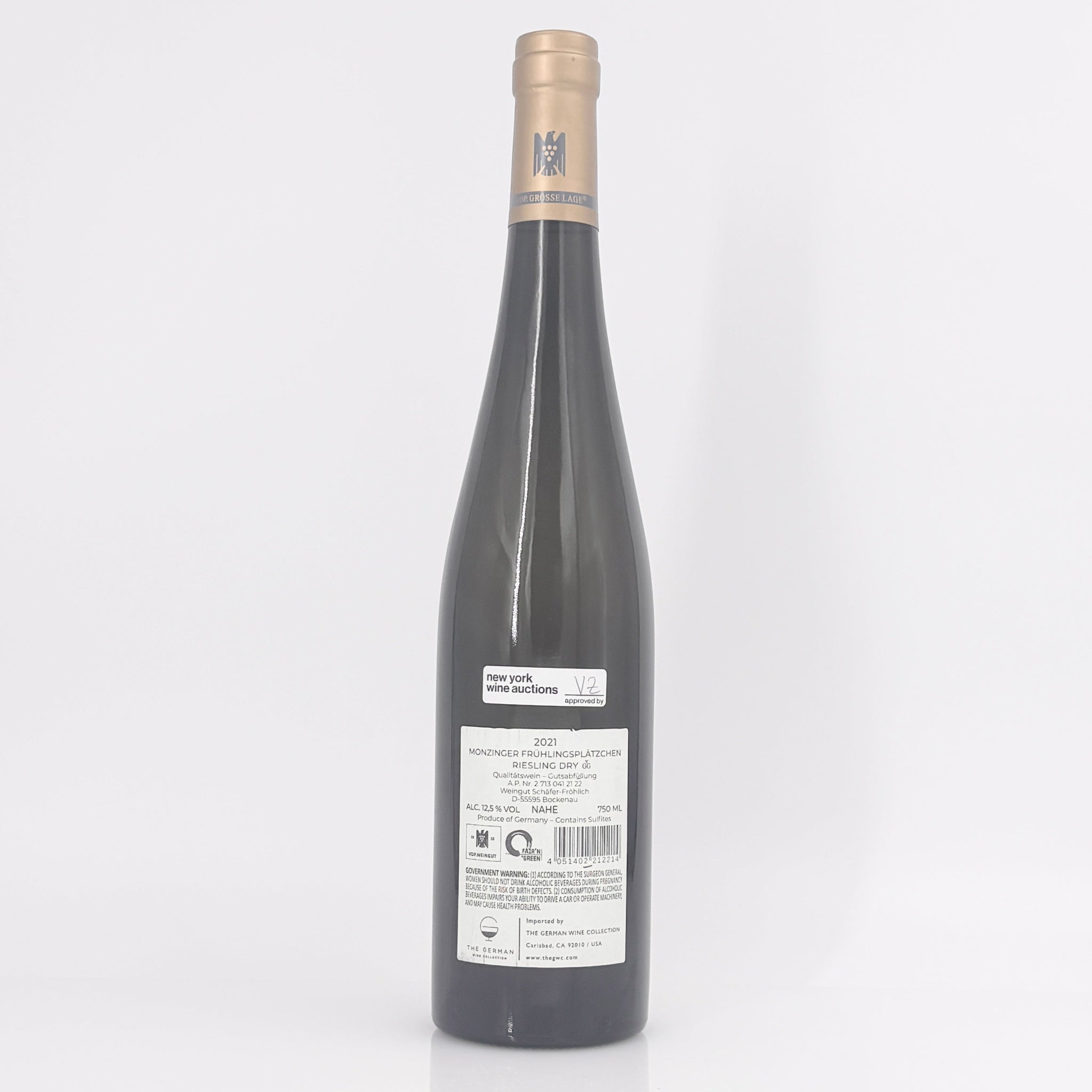2021 Schafer-Frohlich Fruhlingsplatzchen Riesling Grosses Gewachs, Nahe, Germany